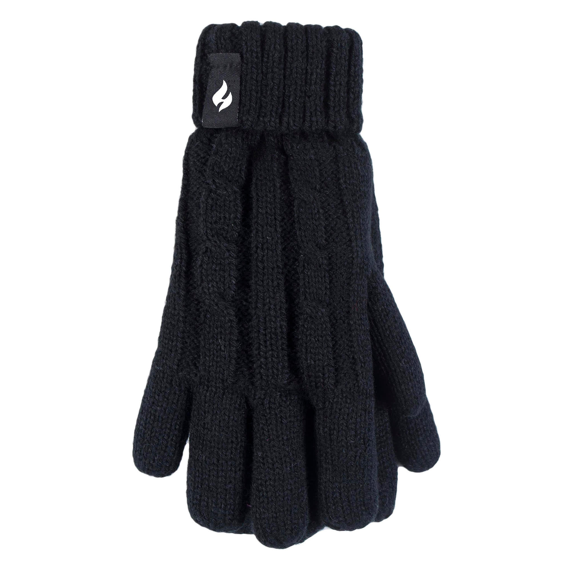 Heat Holders - Set cappello e guanti Pompon per ragazze accessori invernali. 4/4