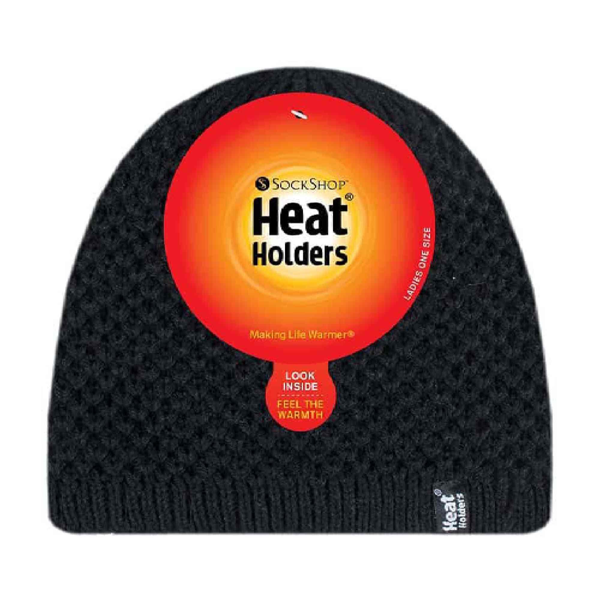 Heat Holders Winter Strickmütze Damen | Warm Beanie Mütze Stricken Fleecefutter 2/5