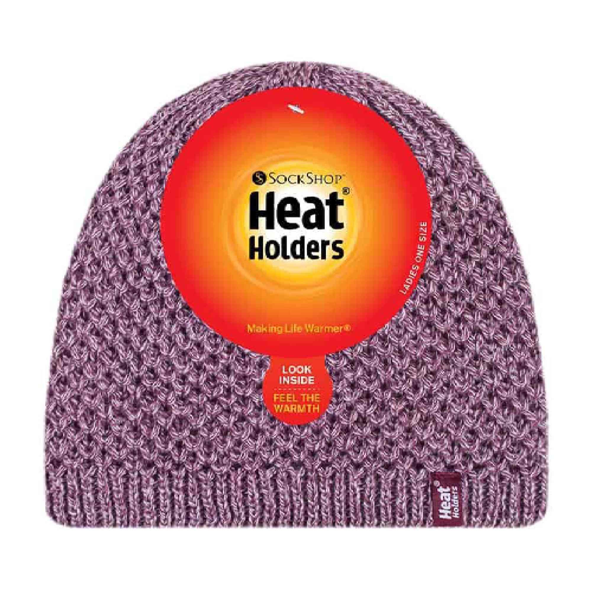 Heat Holders Winter Strickmütze Damen | Warm Beanie Mütze Stricken Fleecefutter 2/5
