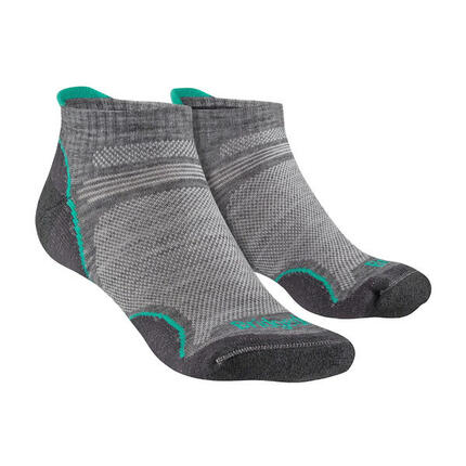 Bridgedale - Chaussettes basses de randonnée ultralégères en laine T2 pour femme