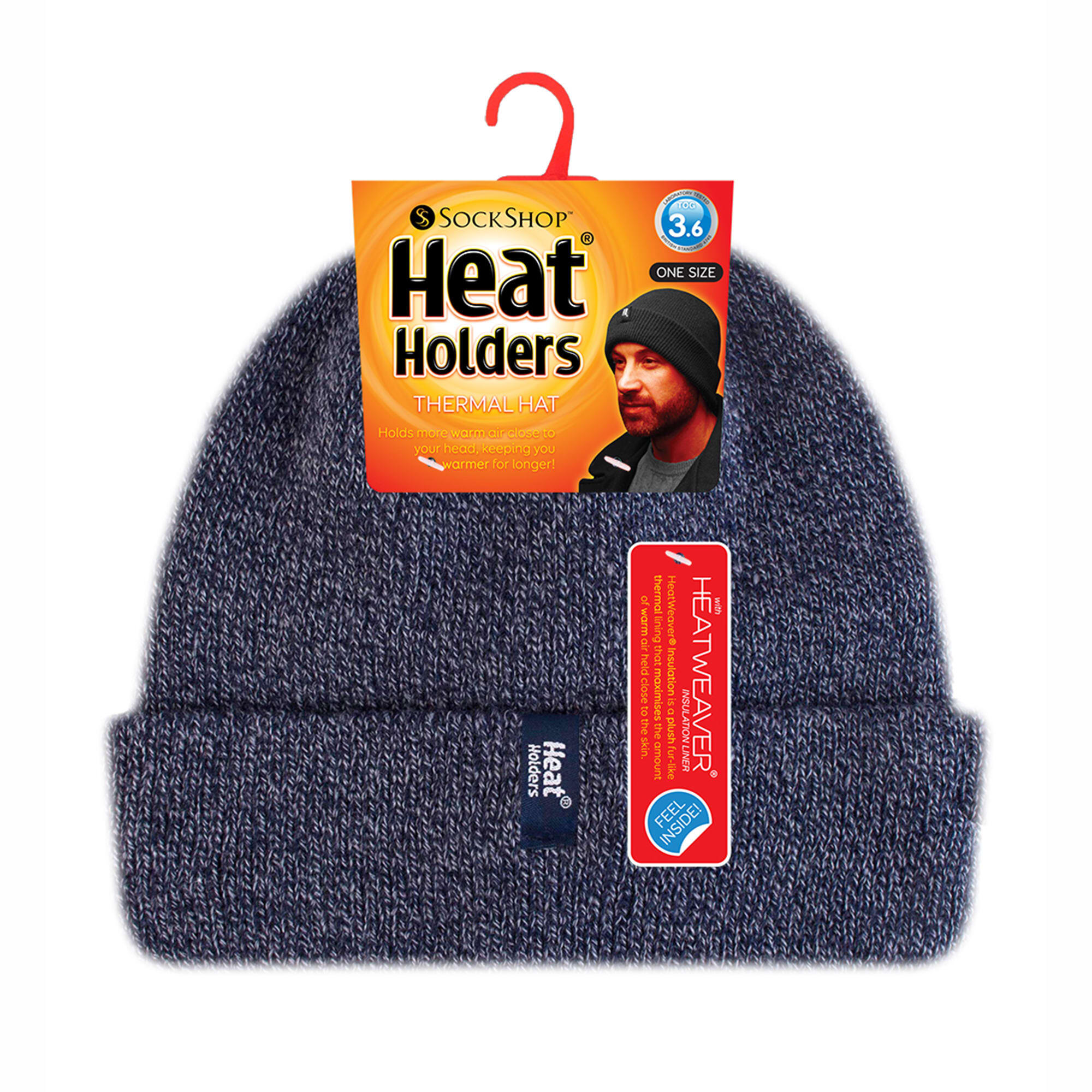 Heat Holders - Cuffia in Maglia Uomo per l'Inverno 2/5