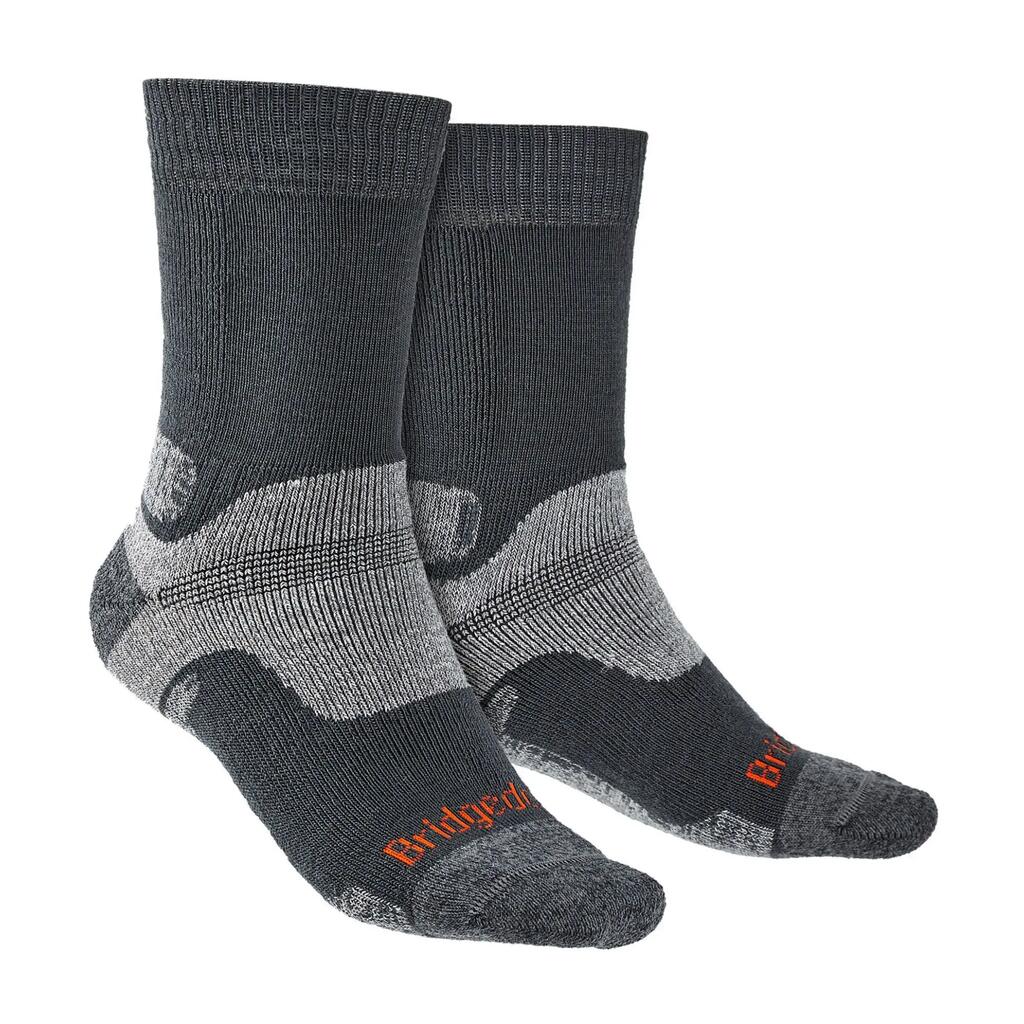Mens Hiking Midweight Merino Wool Performance Boot Socks