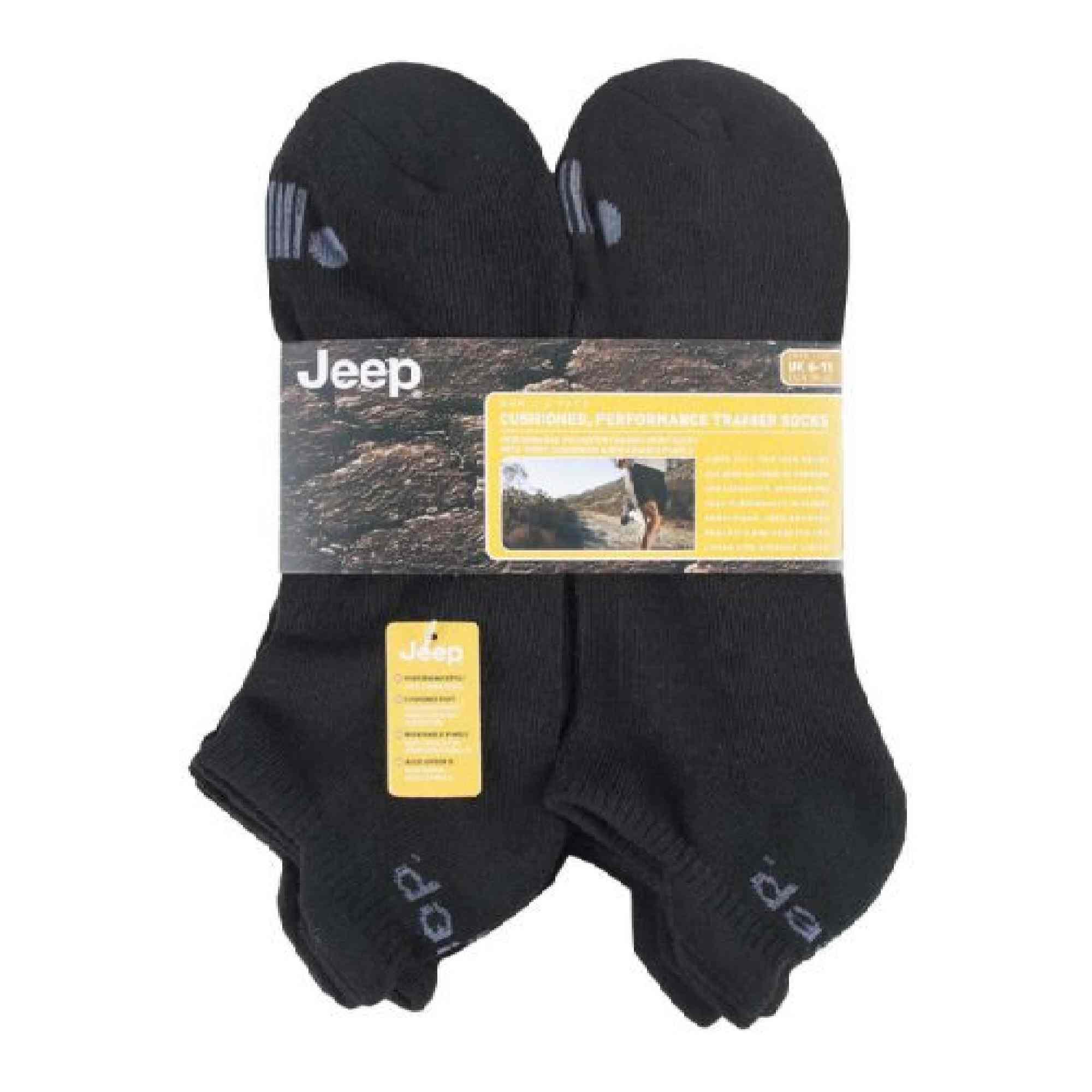 JEEP - Homme Basses Courtes Chaussettes Sport | 6 Paires Lot Socquettes 2/4