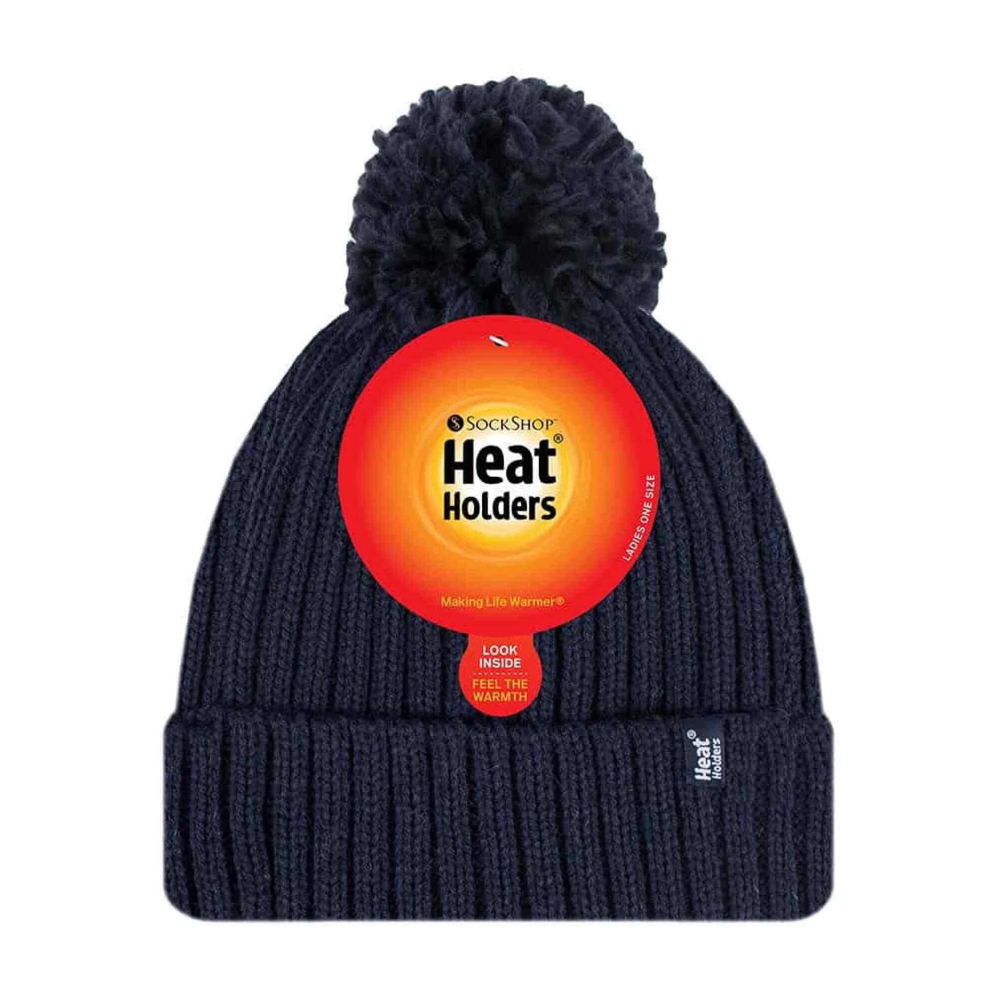 Heat Holders - Donna Bobble Cuffia con Pompon 2/5