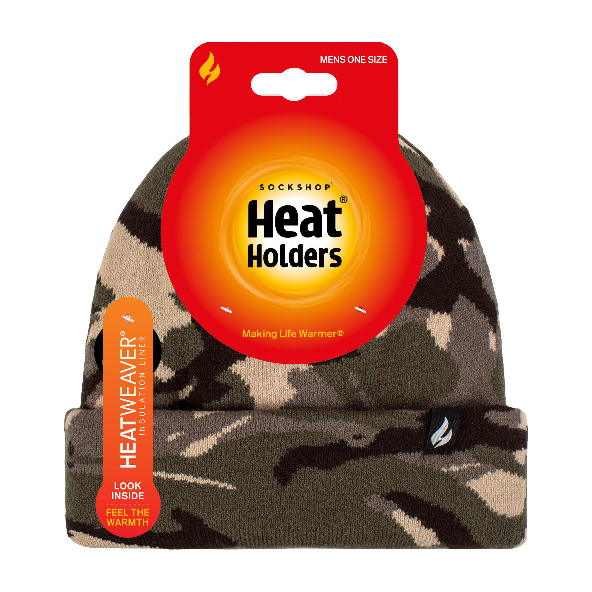 Heat Holders - Homme Beanie Chapeau en Gris Bleu Noir 2/5