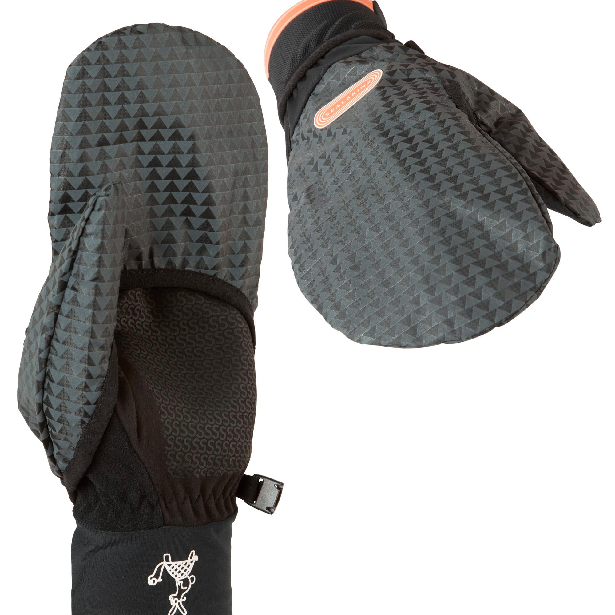 Sealskinz - Guanti convertibili da corsa idrorepellenti per uomo e donna 5/5