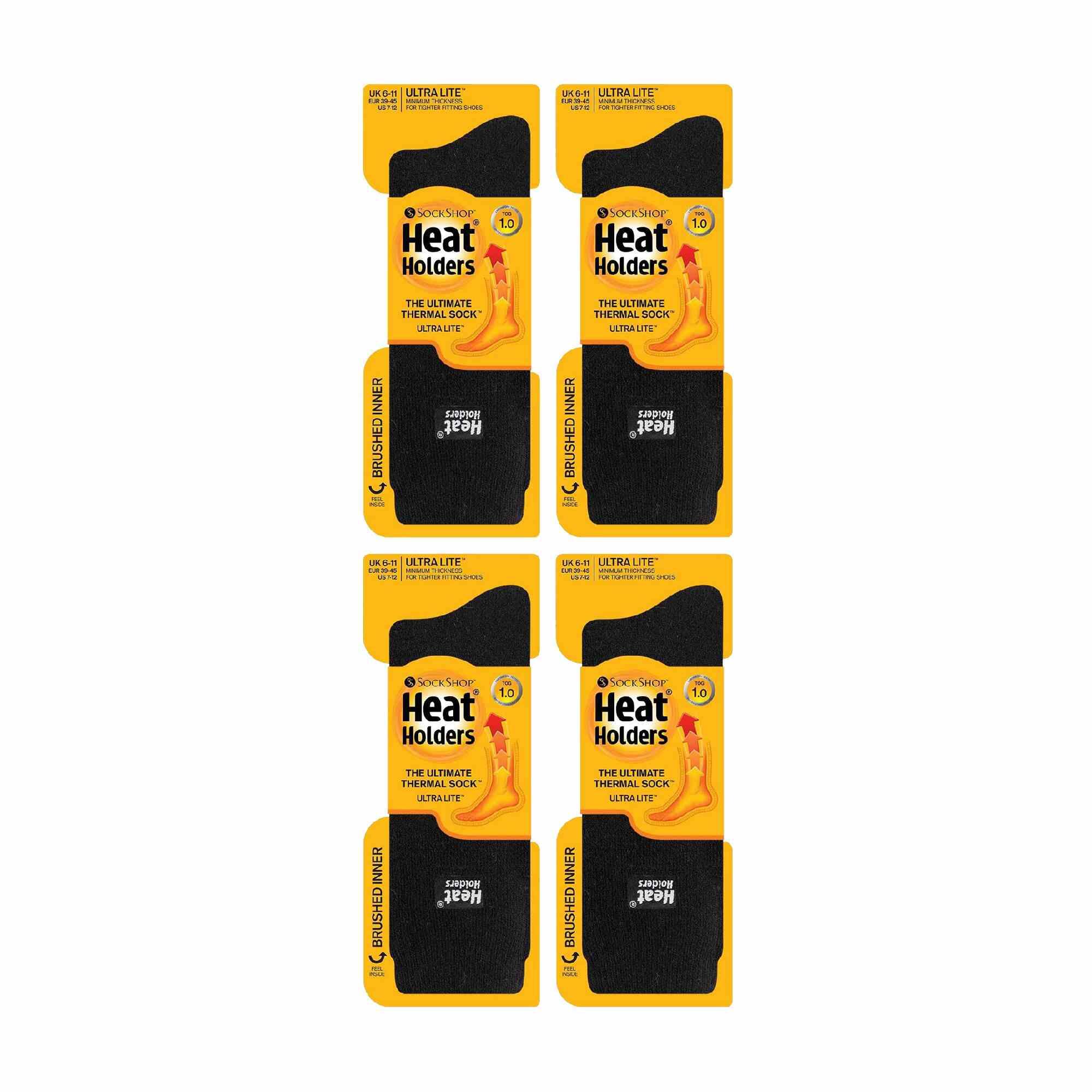 4 Paar Herren socken Ultra Lite Extradünn 1 0 Tog Lässig 2/6
