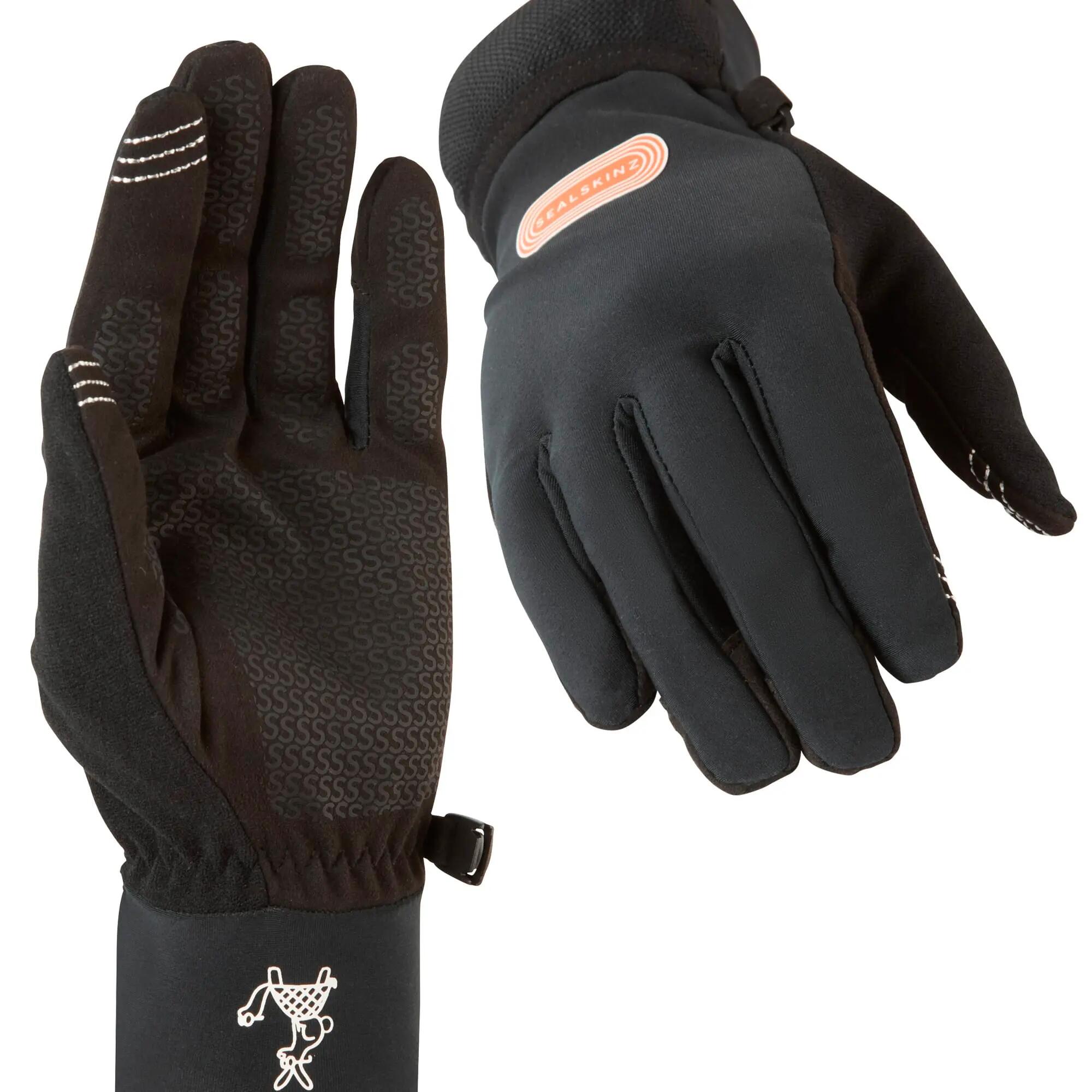 Sealskinz - Guanti convertibili da corsa idrorepellenti per uomo e donna 4/5