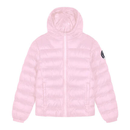 HYPE - Doudoune fille rose capuche matelassée chaude manteau hiver