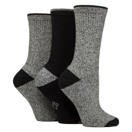 Country Pursuit - 3 Paires de Chaussettes Femme Imperméables Rembourrées Douces