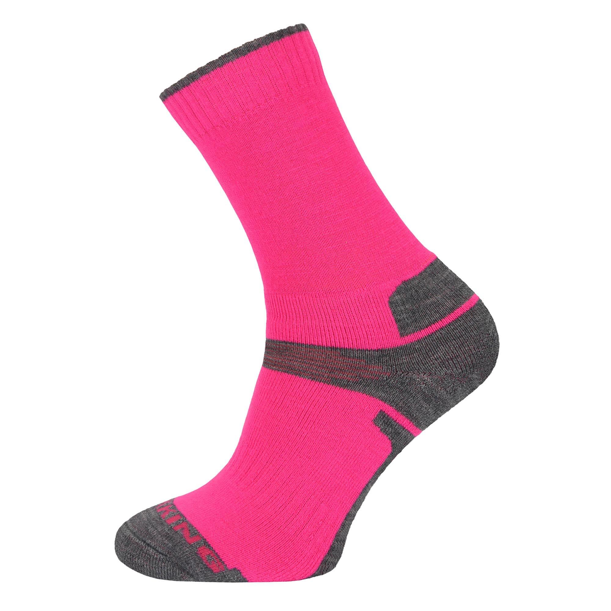 COMODO - 1 Paire Chaussettes Enfant Merinos Randonnée Trekking 3/6