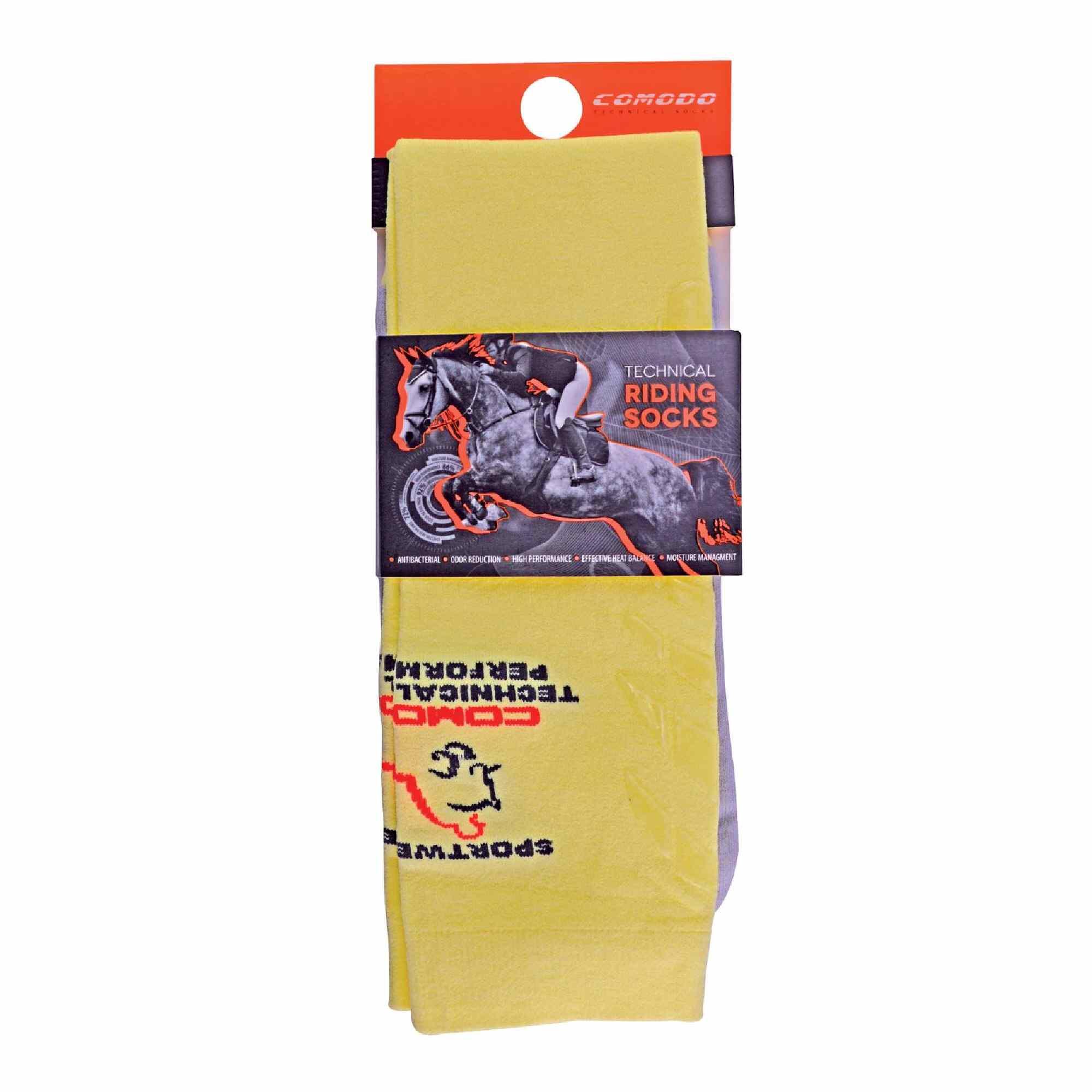 COMODO - Femme Chaussettes Equitation | Chaussettes Hautes Longues pour Eté 2/4