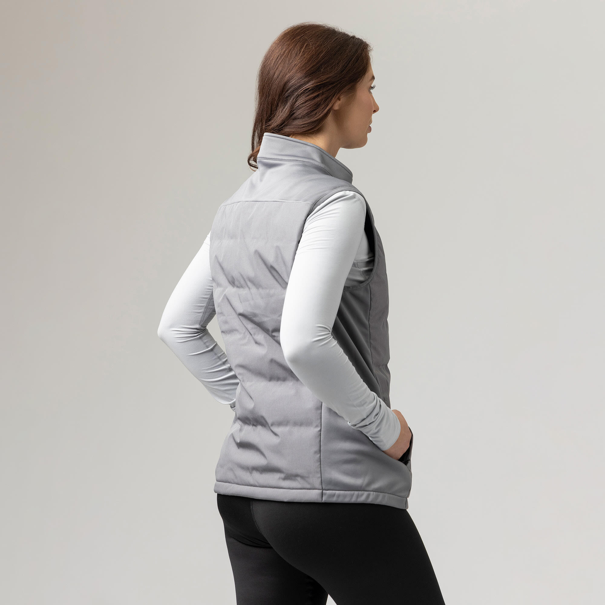 Damen Ärmellose Jacke | Heat Holders | Winddicht Warm Weste Fleece Gefüttert 5/5