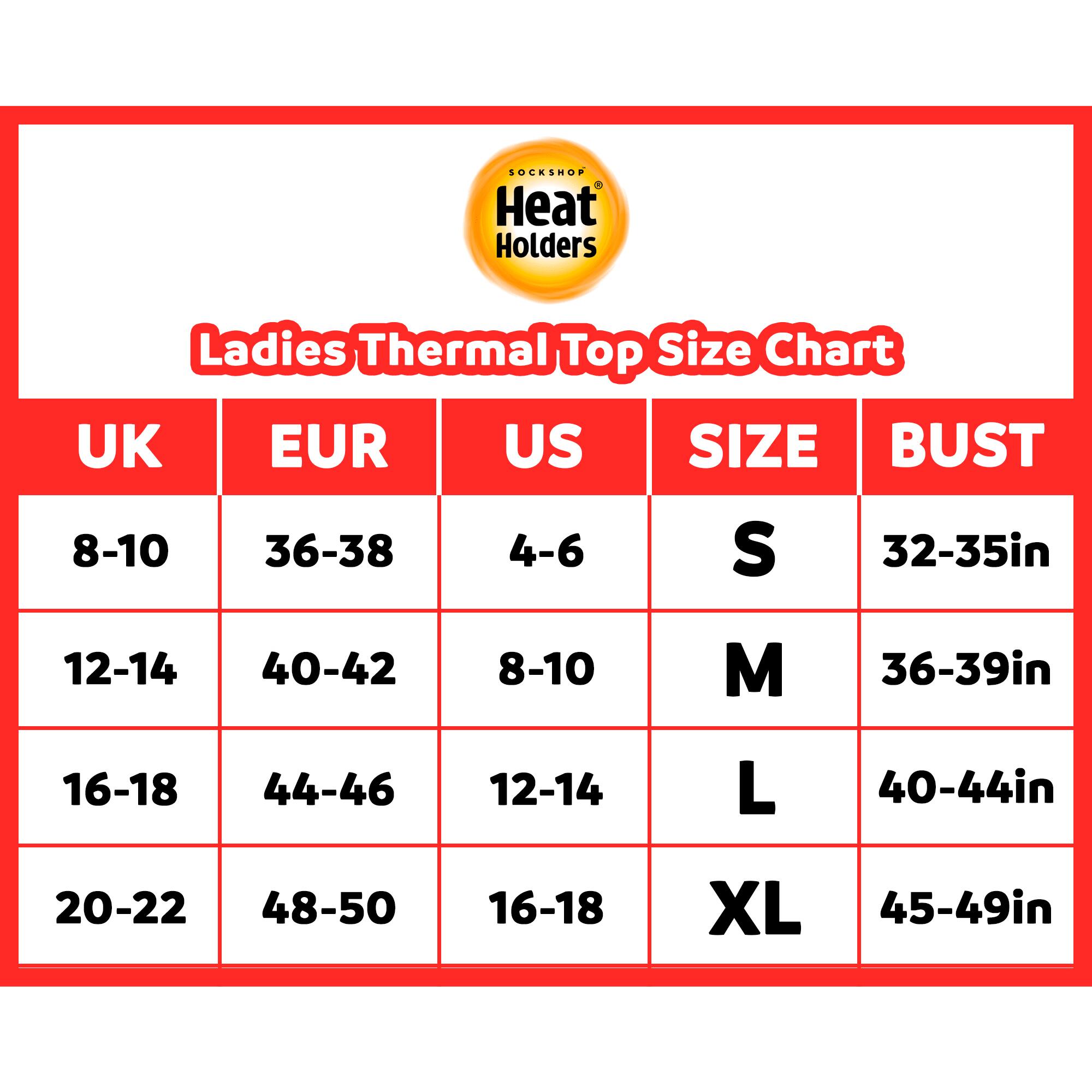 Heat Holders - Maglia termica a maniche lunghe da donna foderata in pile 5/5