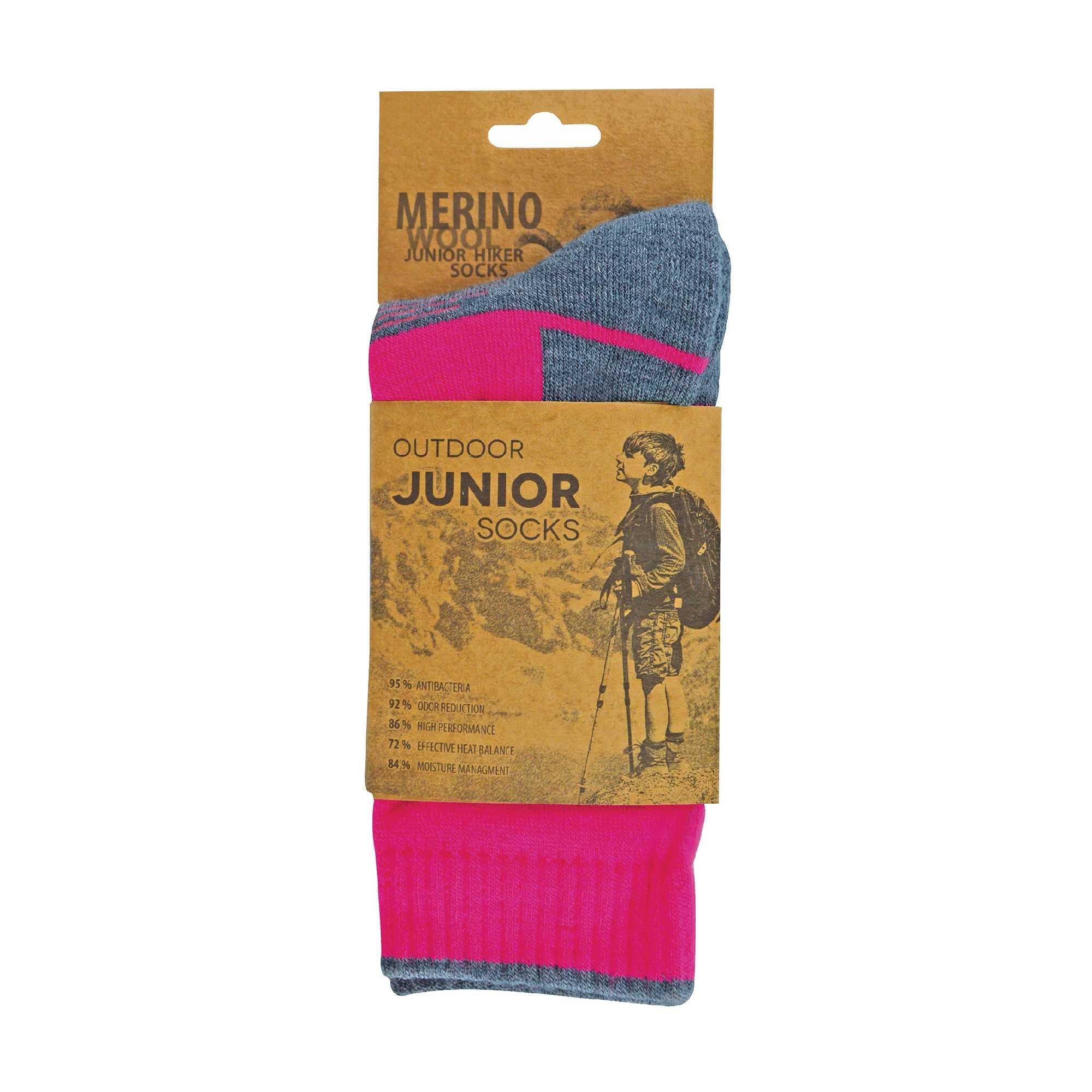 1 Pack Kids Merino Wool Hiking Socks 2/6