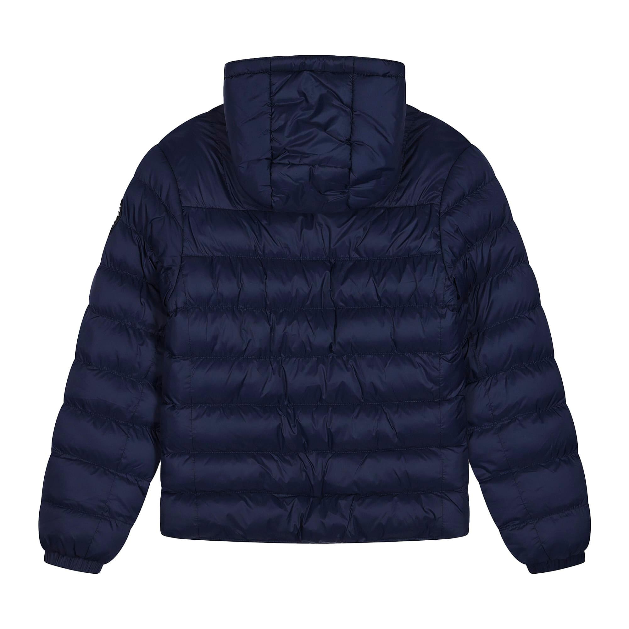 HYPE - Kinder Steppjacke Marine Kapuze Warm Gepolstert Jacke 2/5