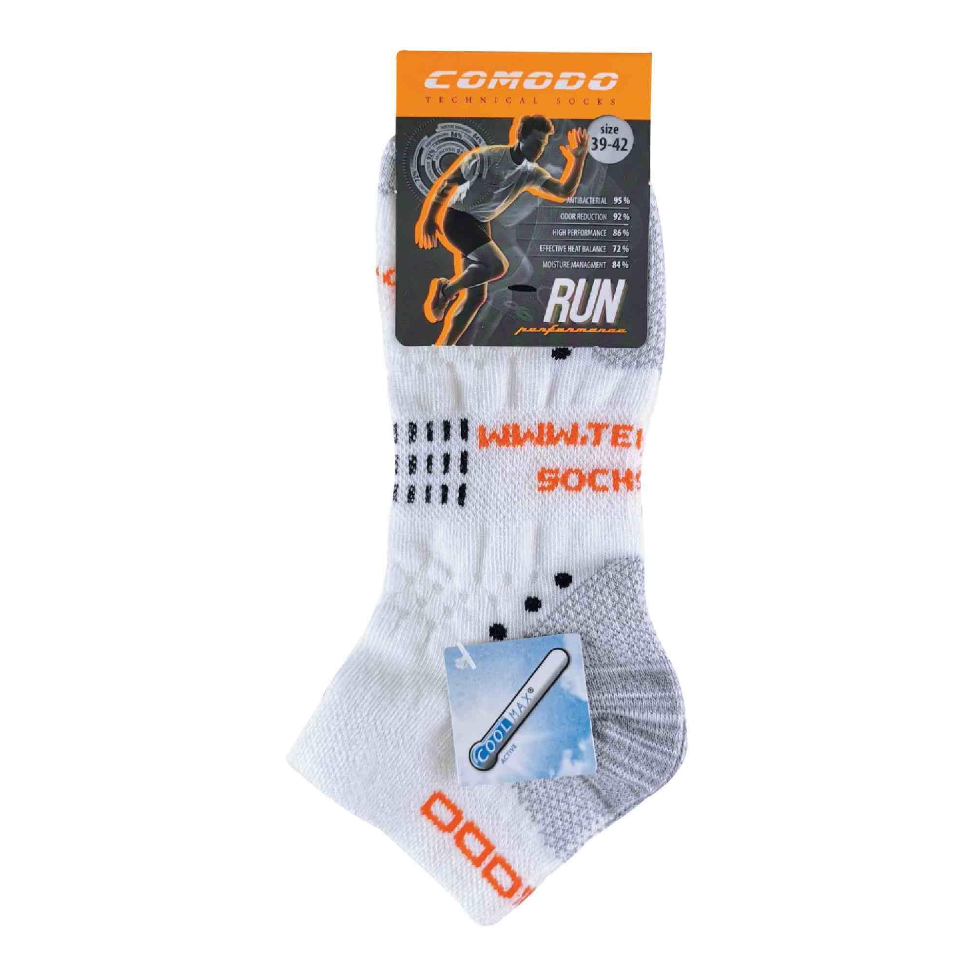 Chaussettes Running pour Ete | COMODO | Légères Chaussettes Coolmax Basses 2/4