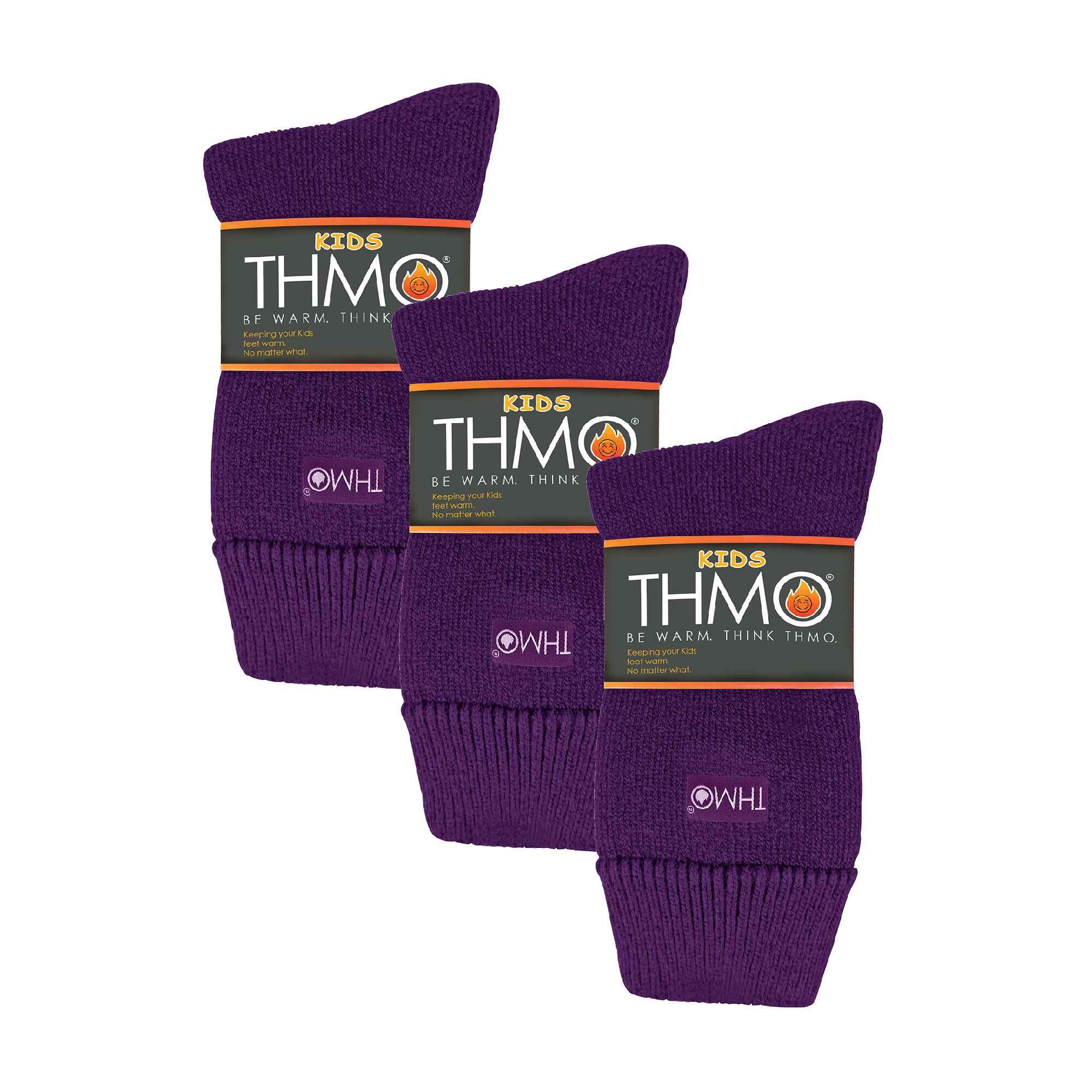 THMO - Calzini termici isolati in pile per bambini 3 paia per edema. 2/6
