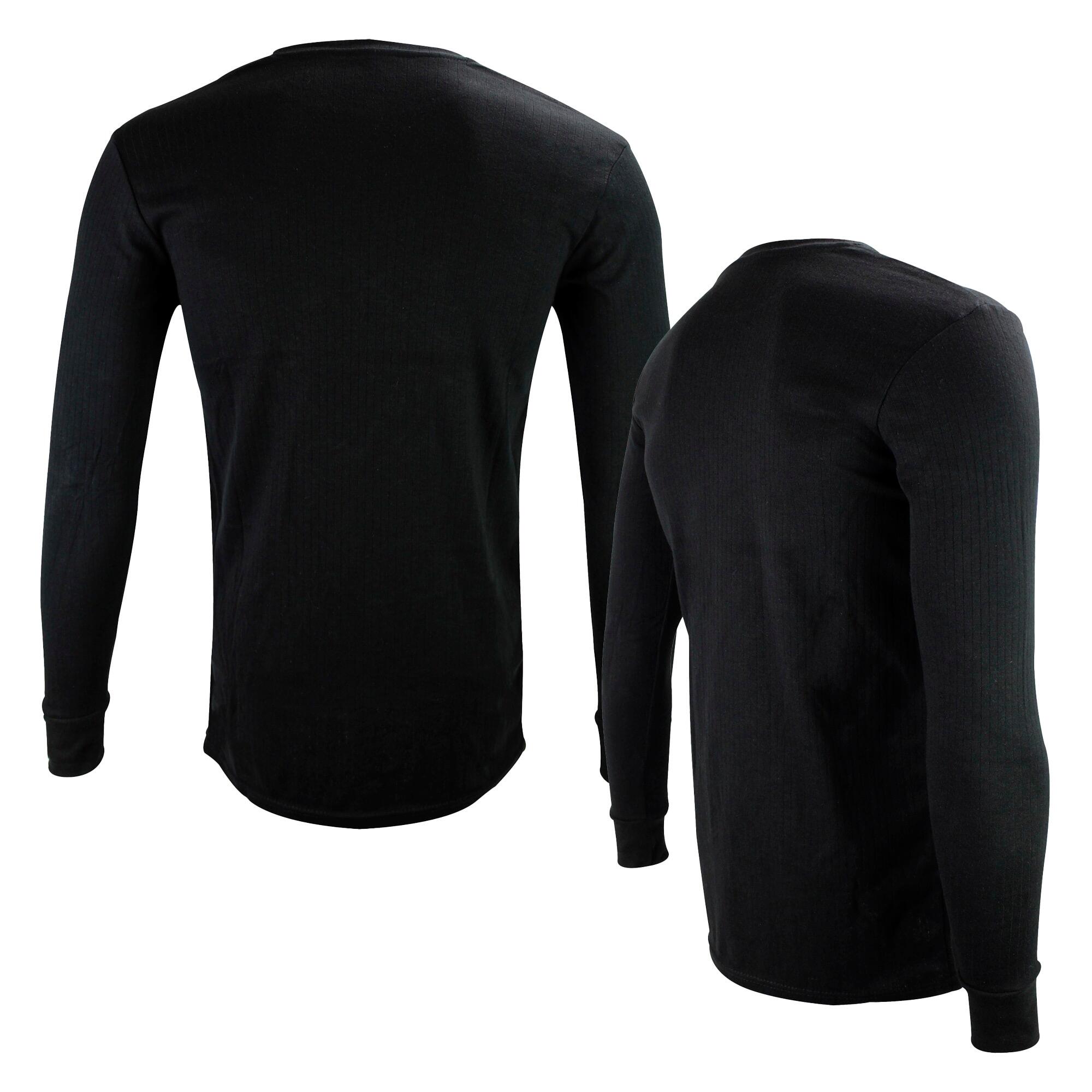 2 Pack Kids Thermal Top with Long Sleeve | Warm Base Layer Underwear Top 3/5