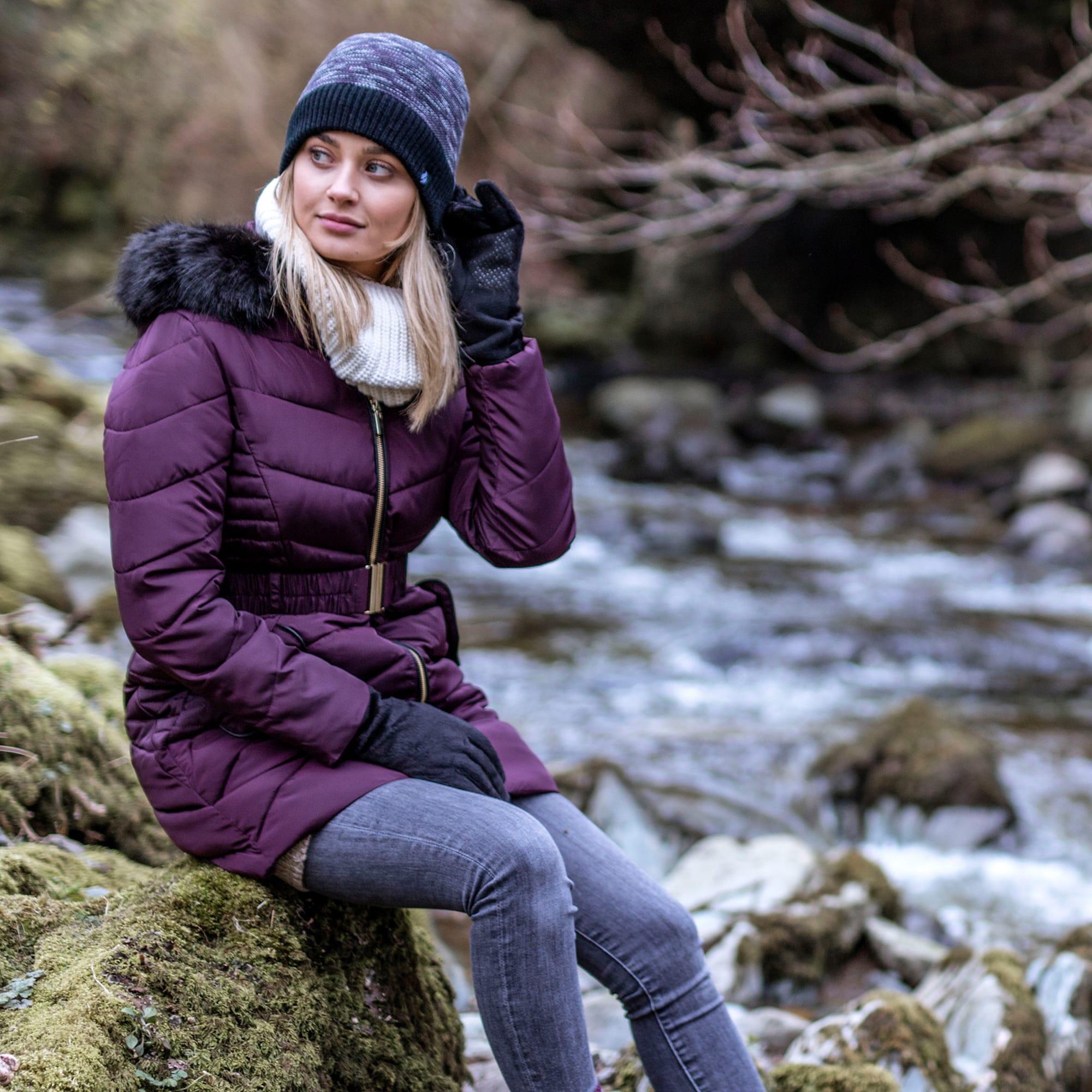 Heat Holders - Cappello Donna Pompon Maglia Caldo e Confortevole. 5/5