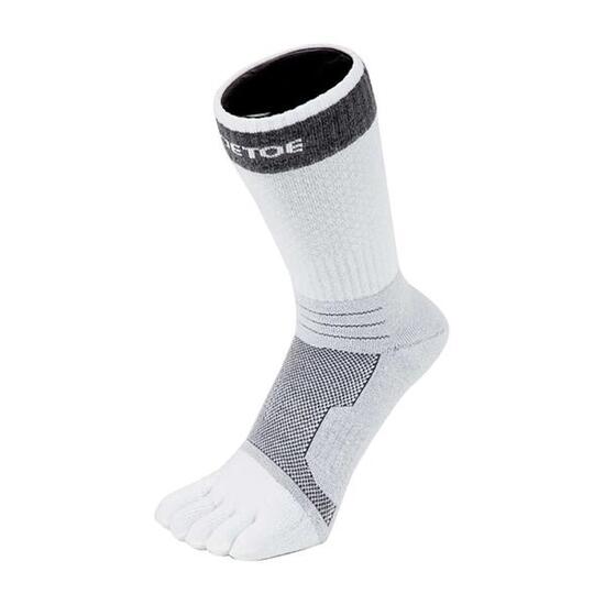 Chaussettes unisexes à orteils avec contrôle de l'humidité de la cheville