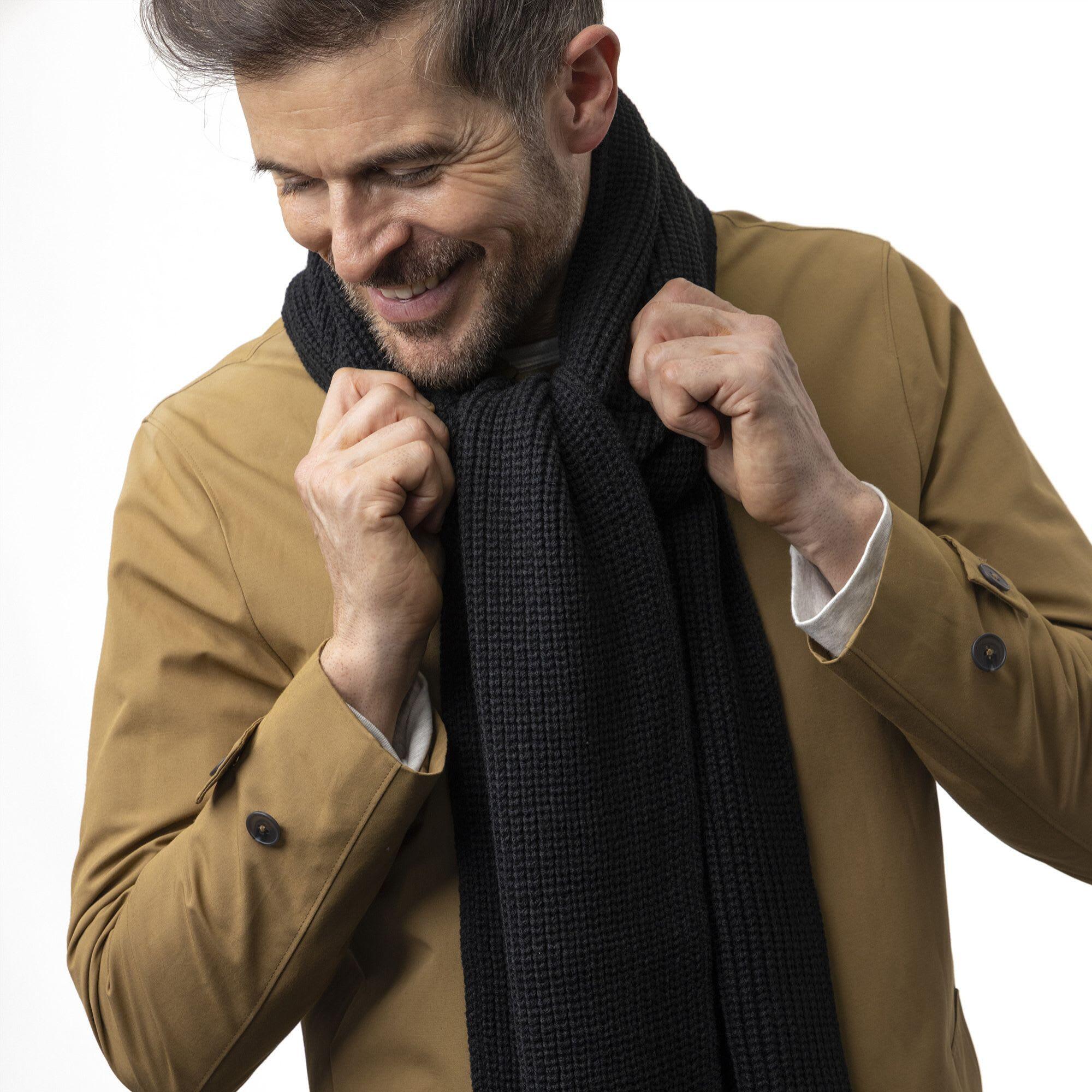 Heat Holders - Herren Unifarben Schal Fleece | Bequem Flauschig schals 4/7