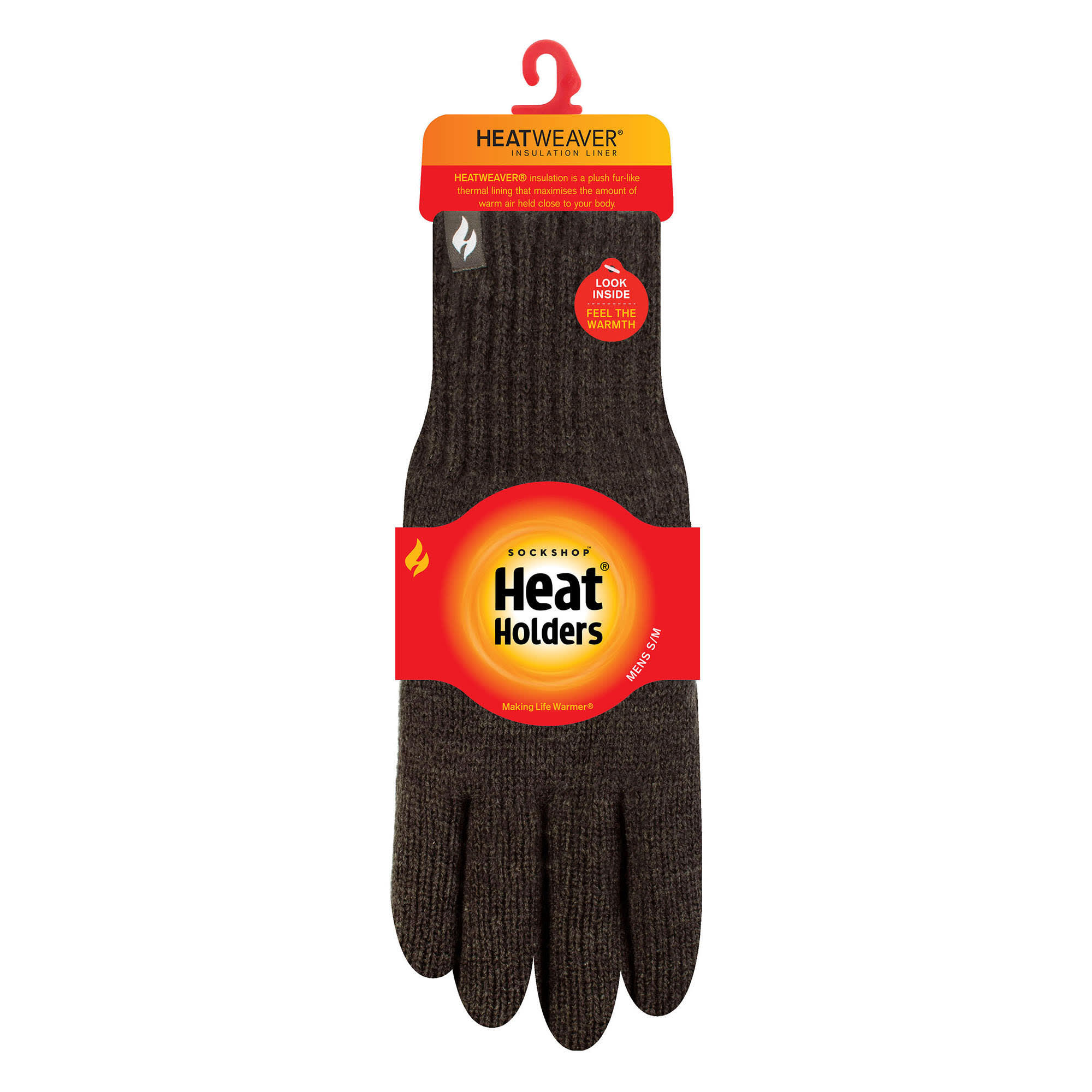 Heat Holders - Hommes Thermique Heat Weaver Câble Tricoter Gants 2.3 tog 2/6