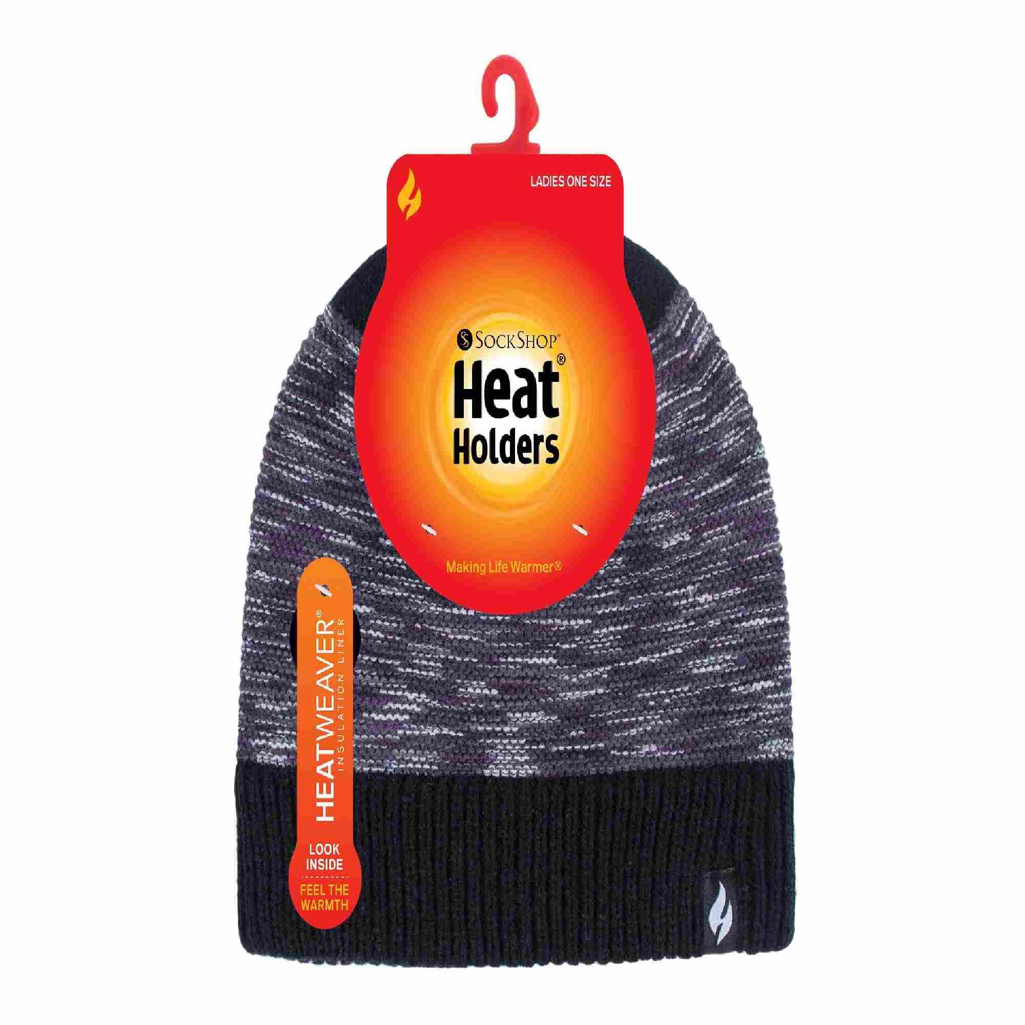 Heat Holders - Damen Elegant Beanie Strickmütze | Wintermütze mit Fleecefutter 2/5