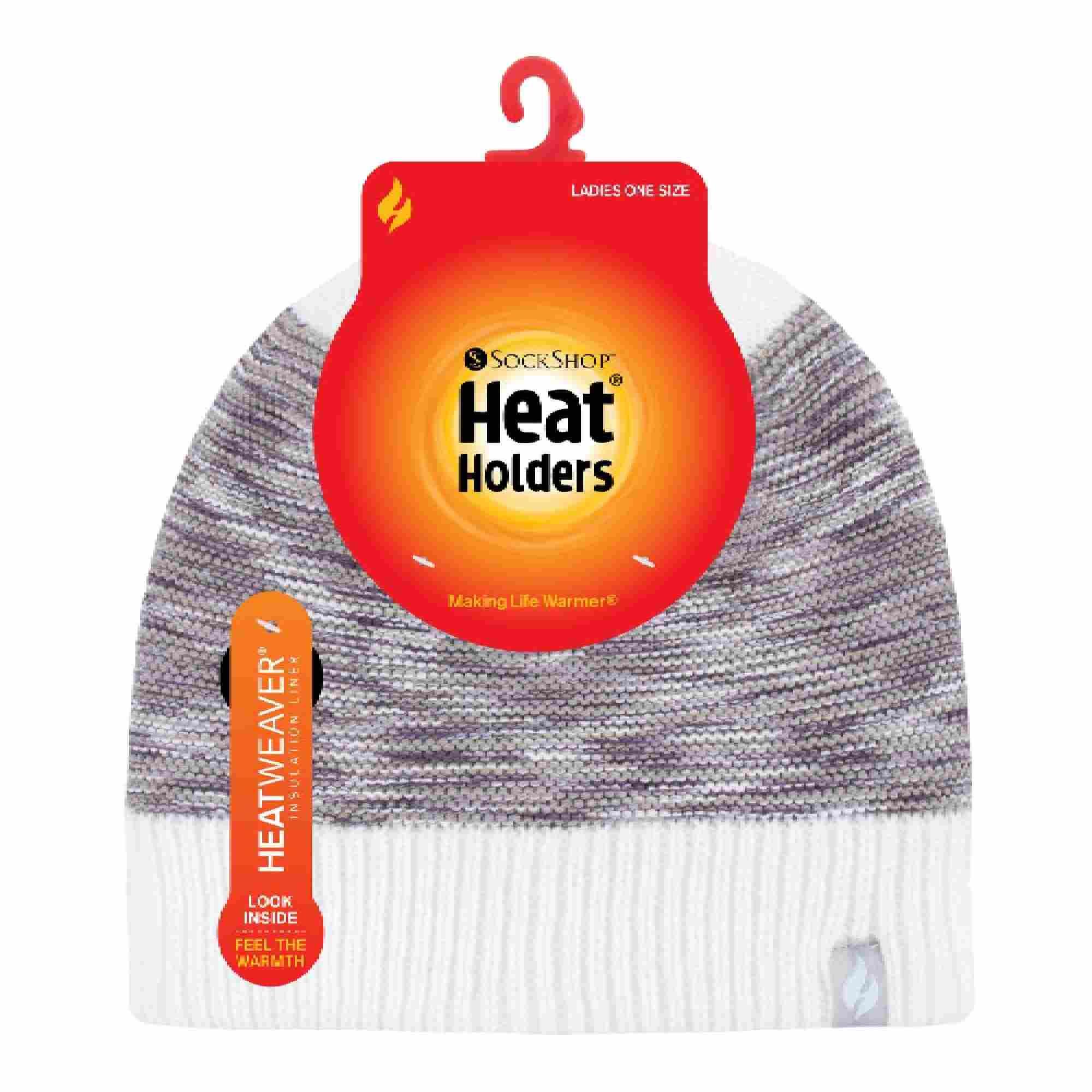 Heat Holders - Damen Elegant Beanie Strickmütze | Wintermütze mit Fleecefutter 2/5
