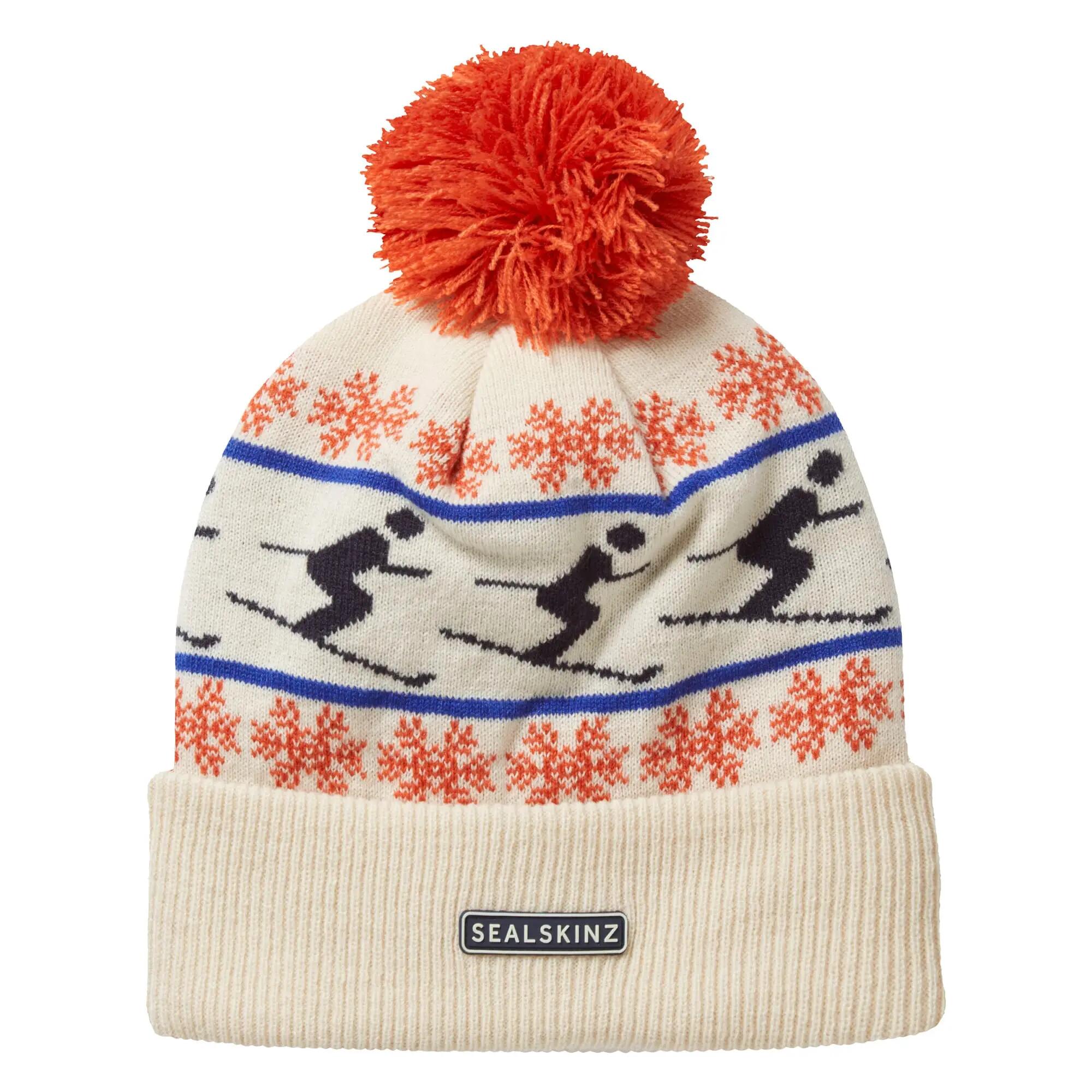 Bonnet À Pompon De Ski Imperméable Temps Froid Sealskinz 2/3