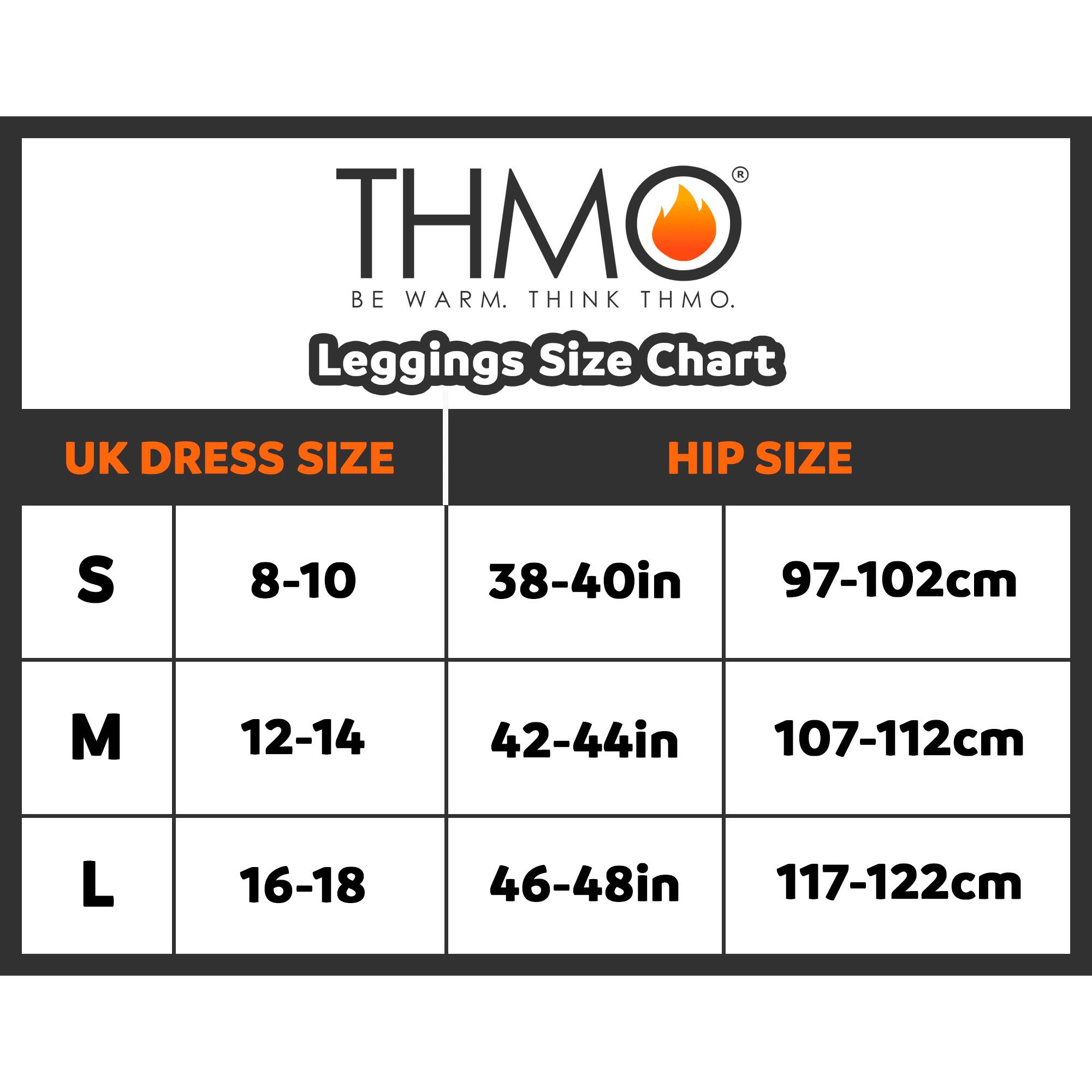 THMO - Ragazze Termico Leggings 3 Paia Calzamaglia senza piede 6/6