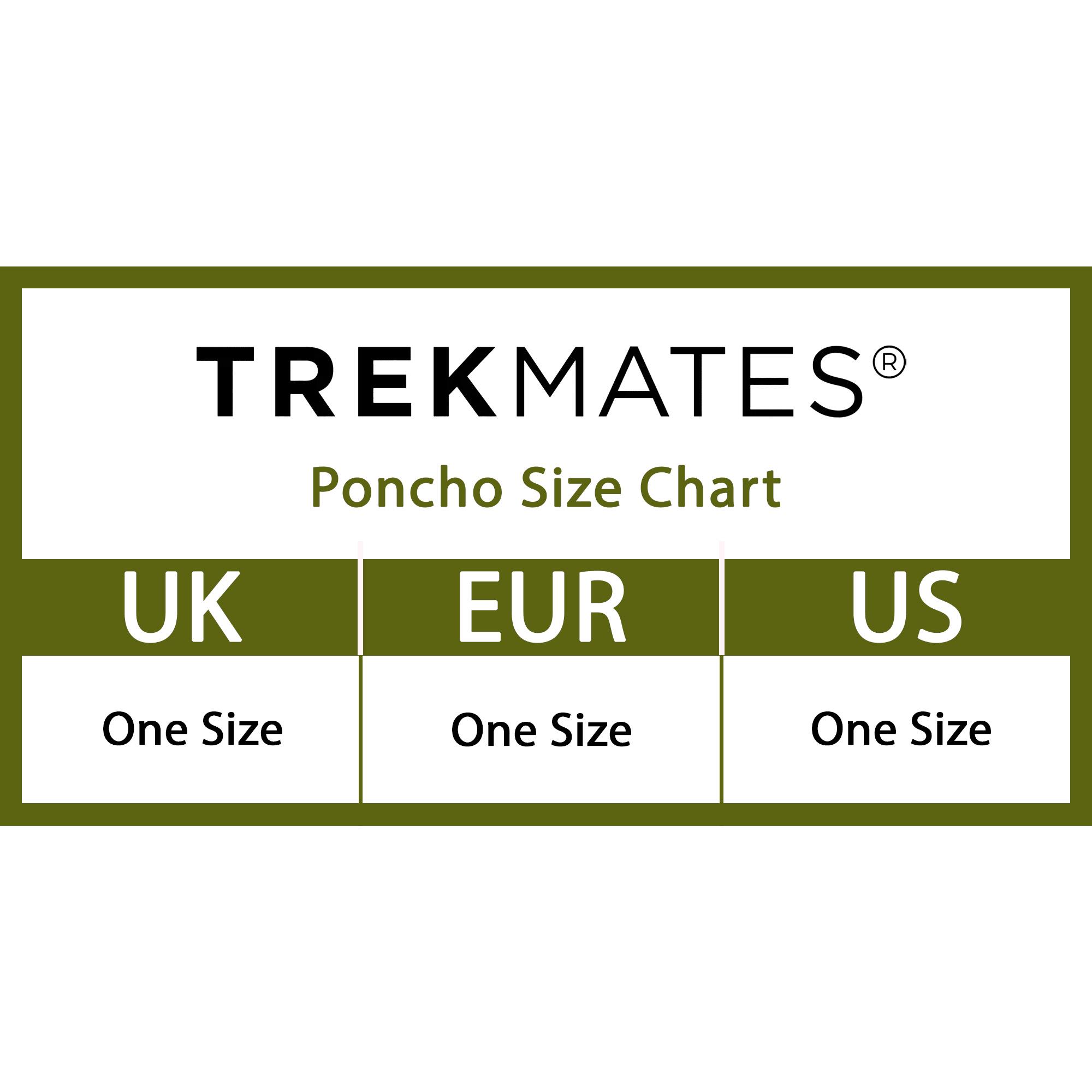Trekmates - Męski i damski deluxe wodoodporny poncho turystyczny 6/7