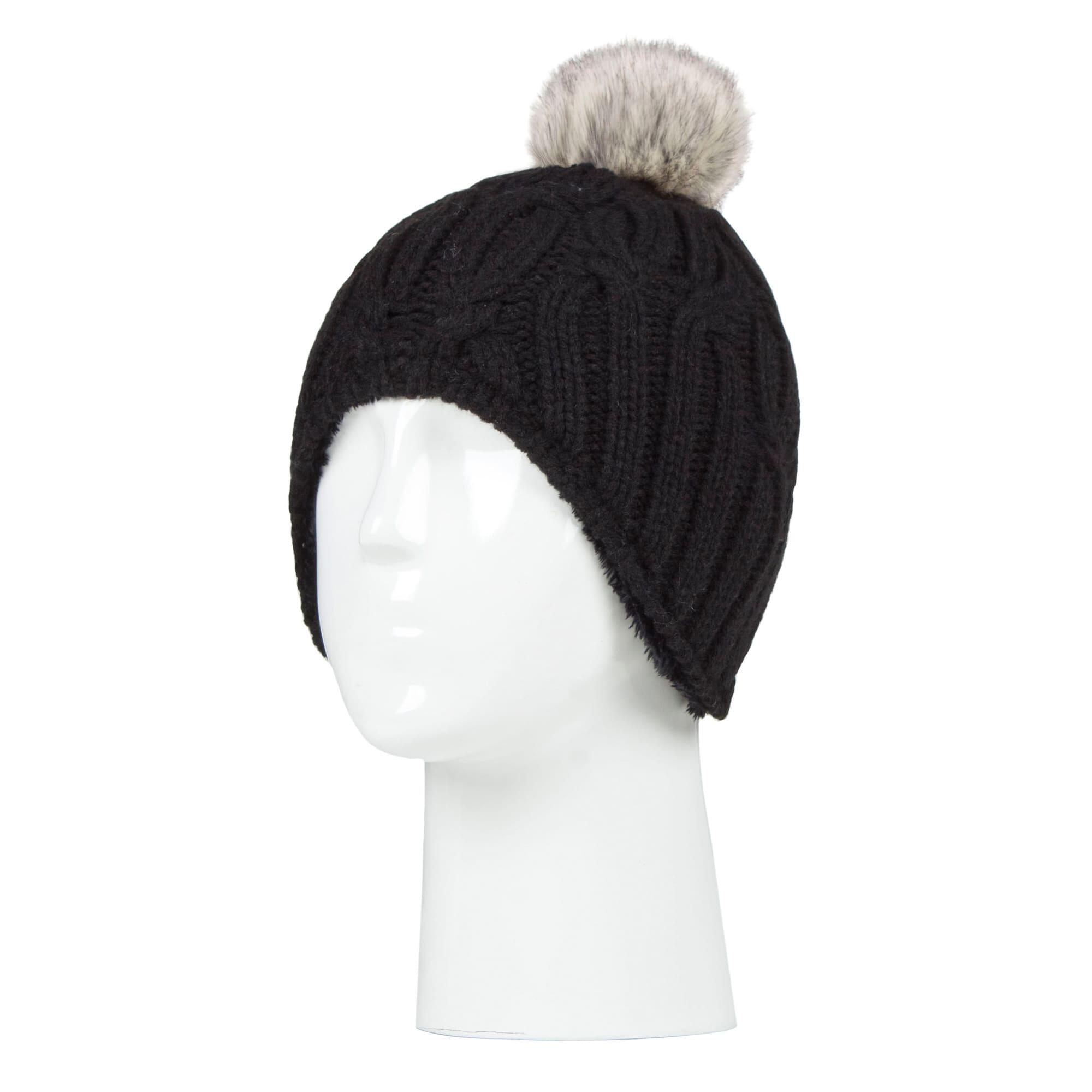 Heat Holders - Cappello Cuffia Maglia con Pompon per Ragazze 3/4