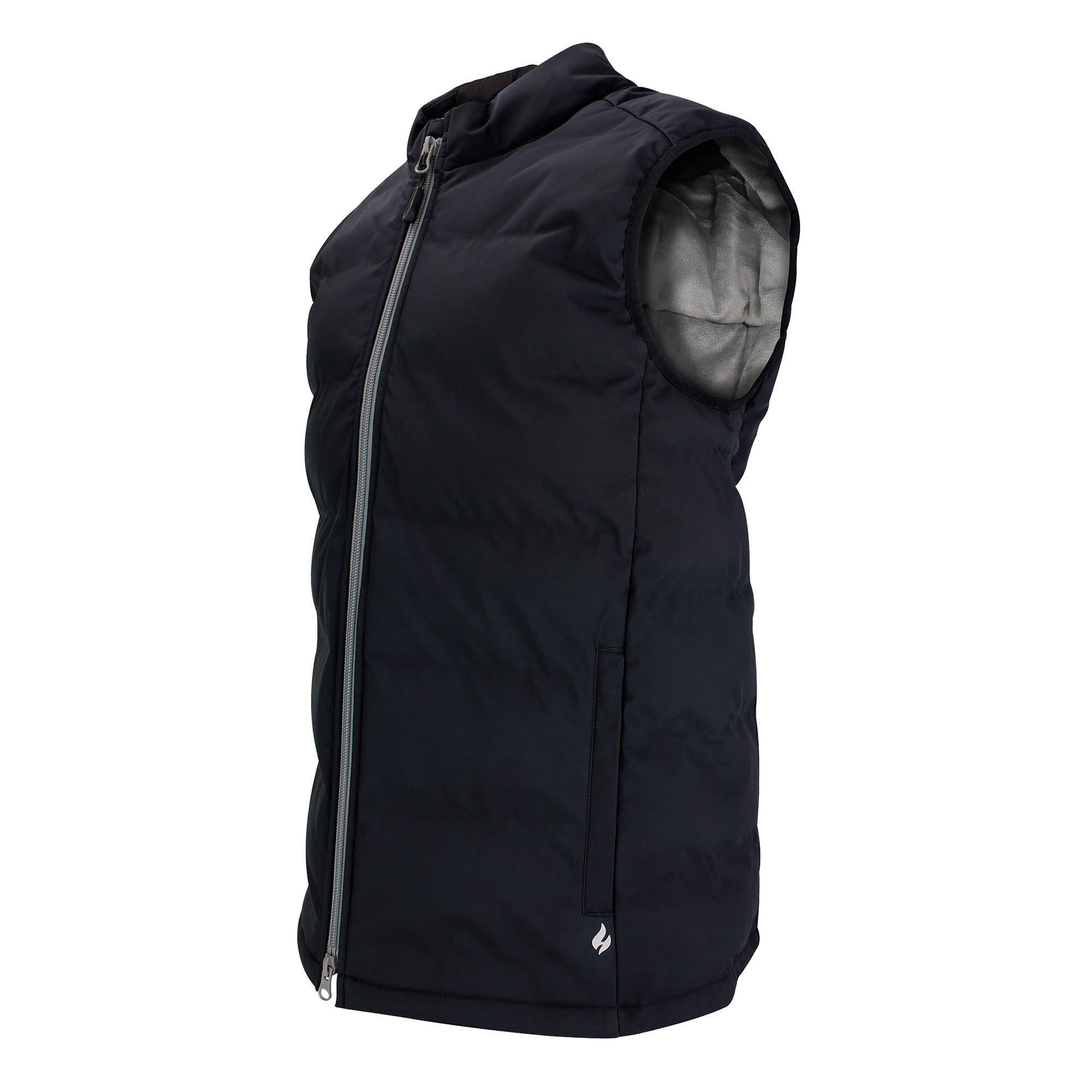 Heat Holders - Gilet senza maniche blu per l'inverno. 2/6
