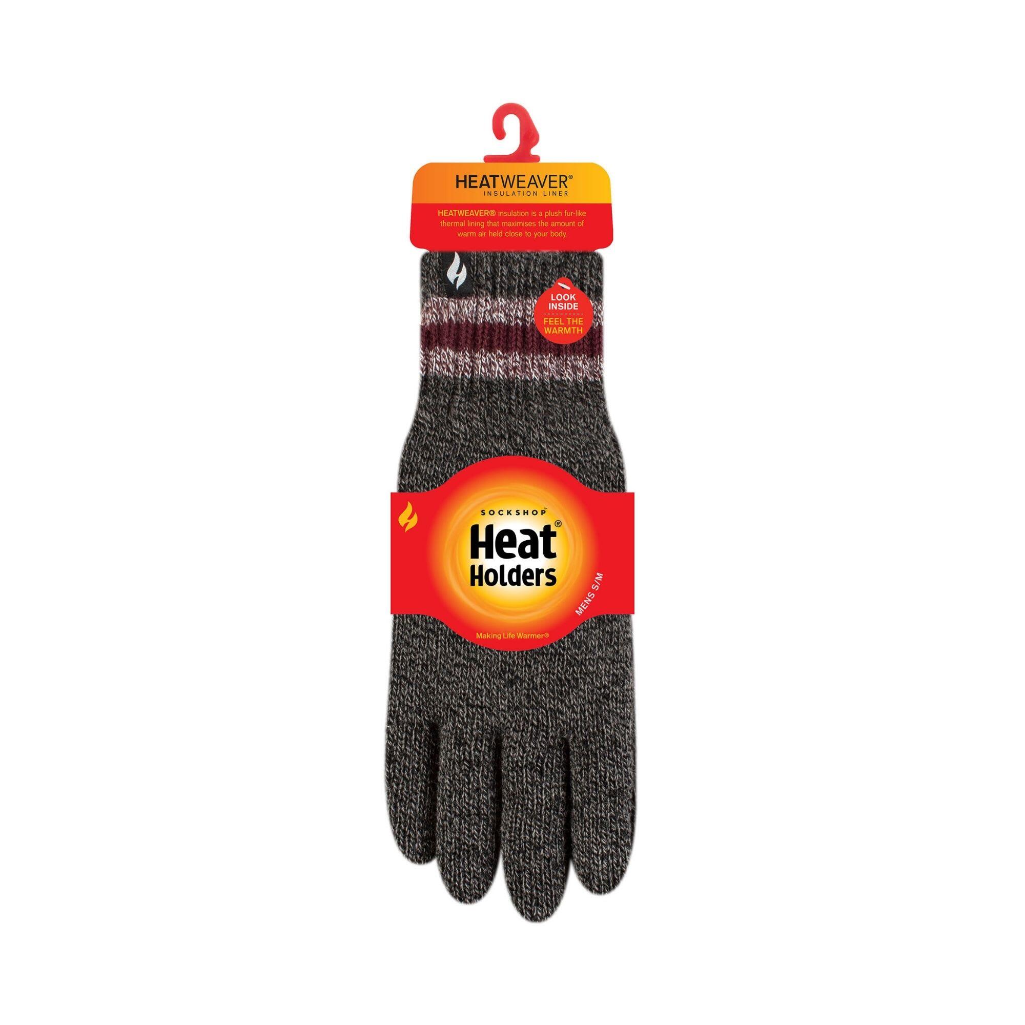Heat Holders - Hommes Thermique Heat Weaver Câble Tricoter Gants 2.3 tog 2/6