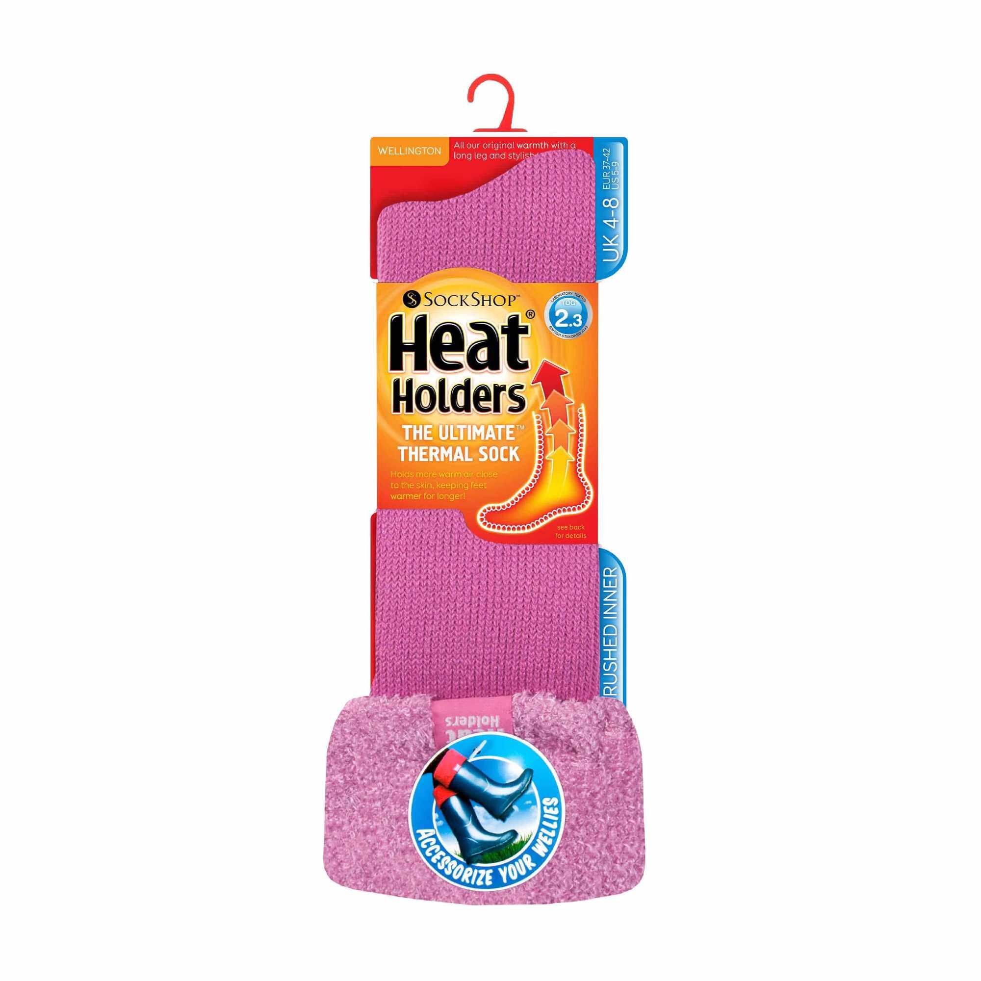 Heat Holders Damen Winter Gummistiefel Socken - Stiefelsocken 2/5