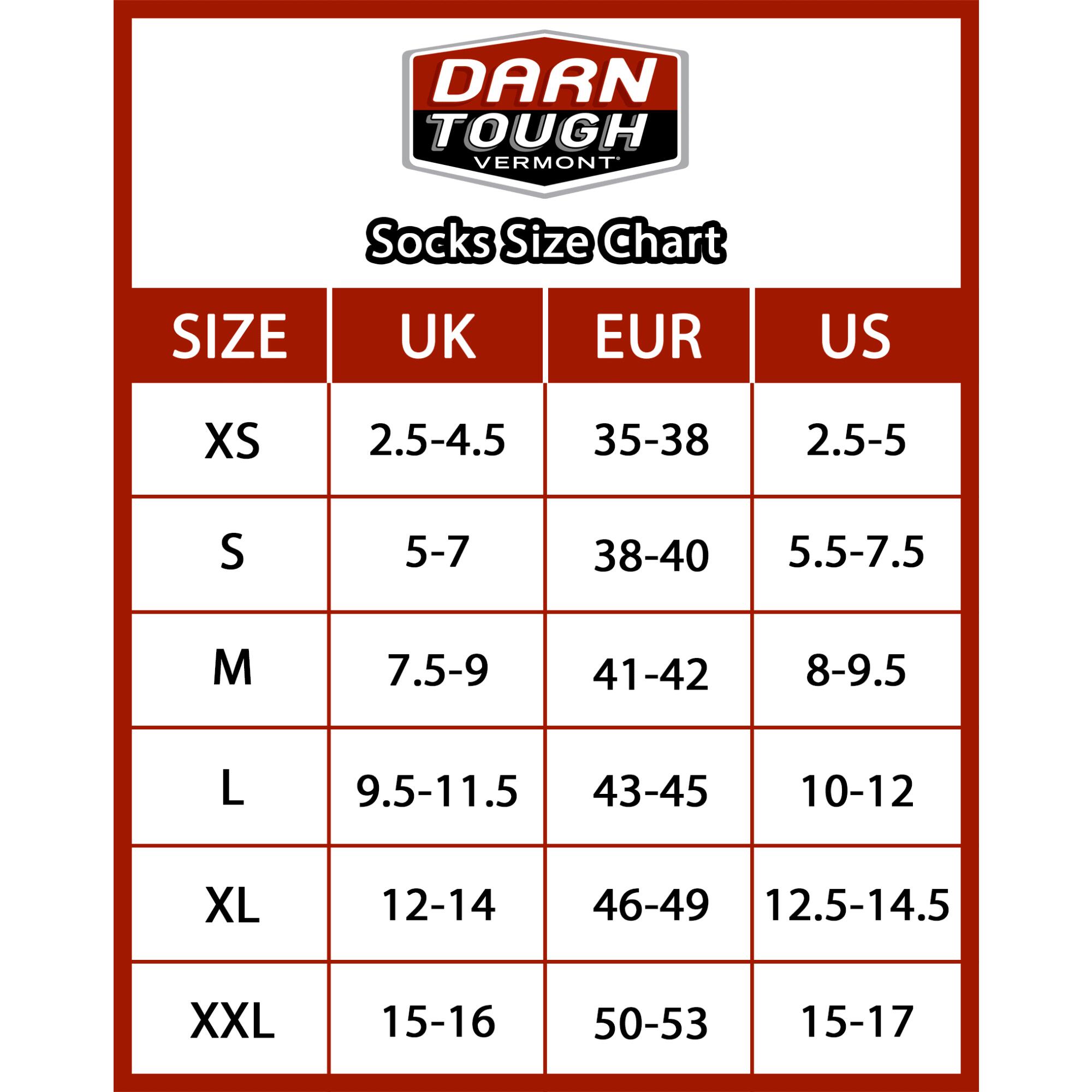 Darn Tough - Meias de lã merino leves para caminhada leves para mulheres 6/7