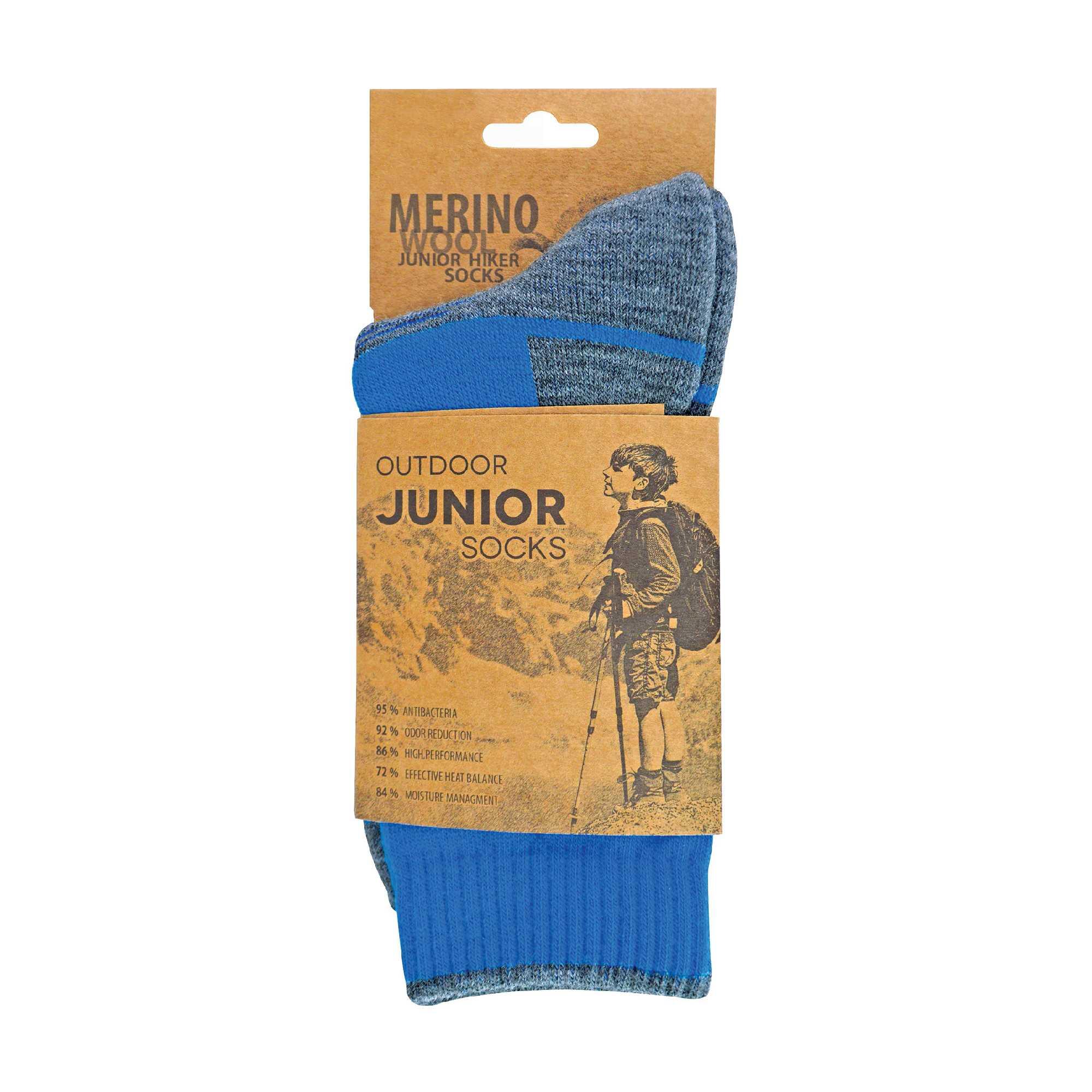 Comodo - Bambini Calzini Trekking Merino Spesso Comodi per Edema e Passeggio 2/6