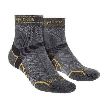 Heren trailrunning lichtgewicht T2 merinowol sport 3/4 crew sokken