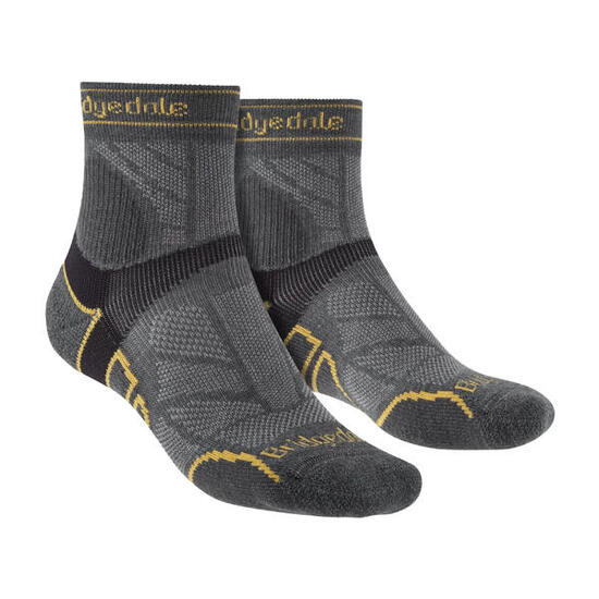 Heren trailrunning lichtgewicht T2 merinowol sport 3/4 crew sokken