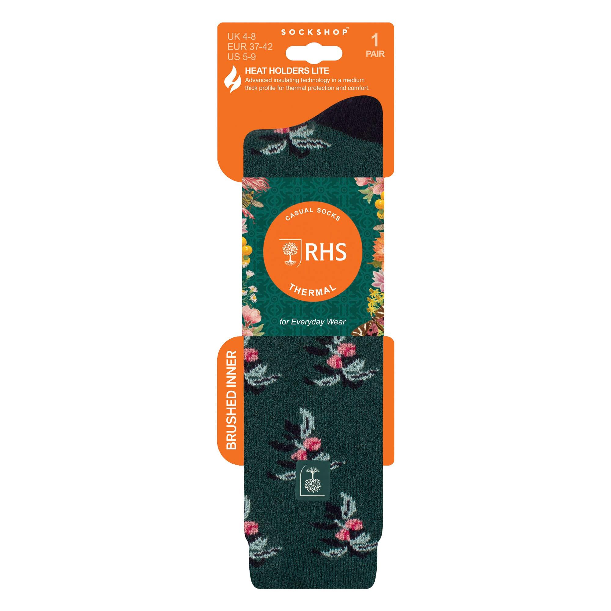 Long Wellington Boots Socks For Women | Floral Welly Socks 2/6