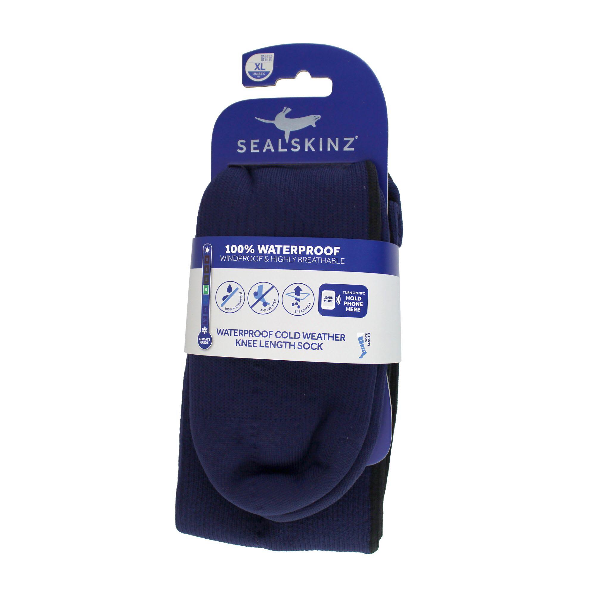 1 Packung Wasserdichte Herren Kniestrümpfe Für Kaltes Wetter 2/4