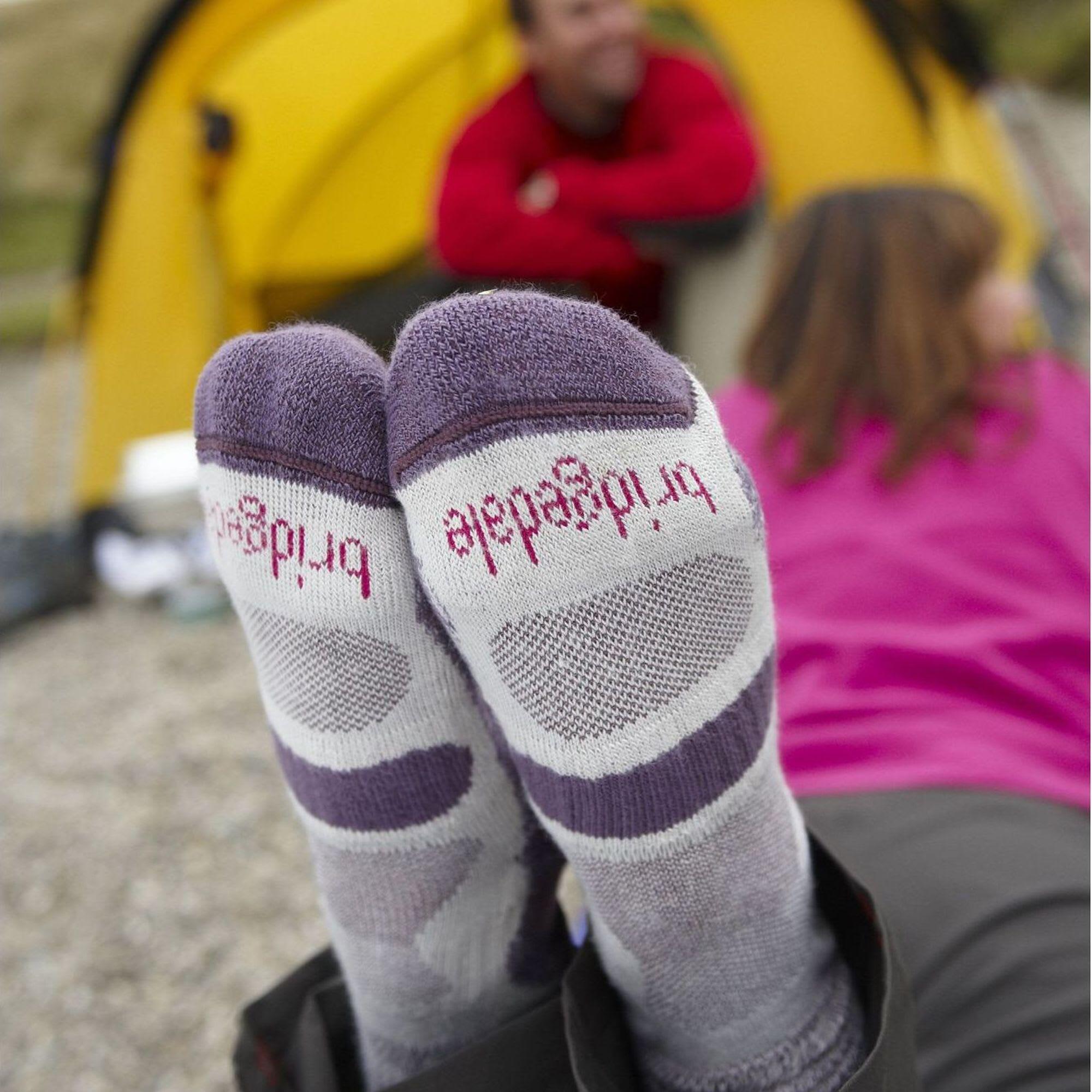 Damskie Lekkie Bawełniane Skarpetki Trekkingowe Z Amortyzacją 4/7