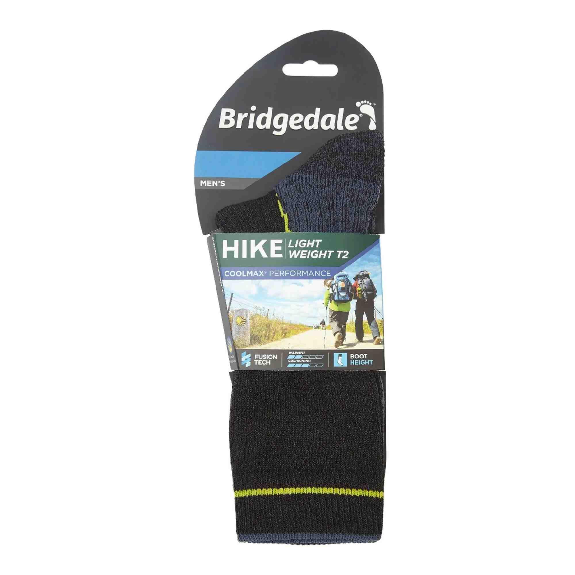 Mens Hiking Lightweight T2 Coolmax Performance Boot Socks 2/7