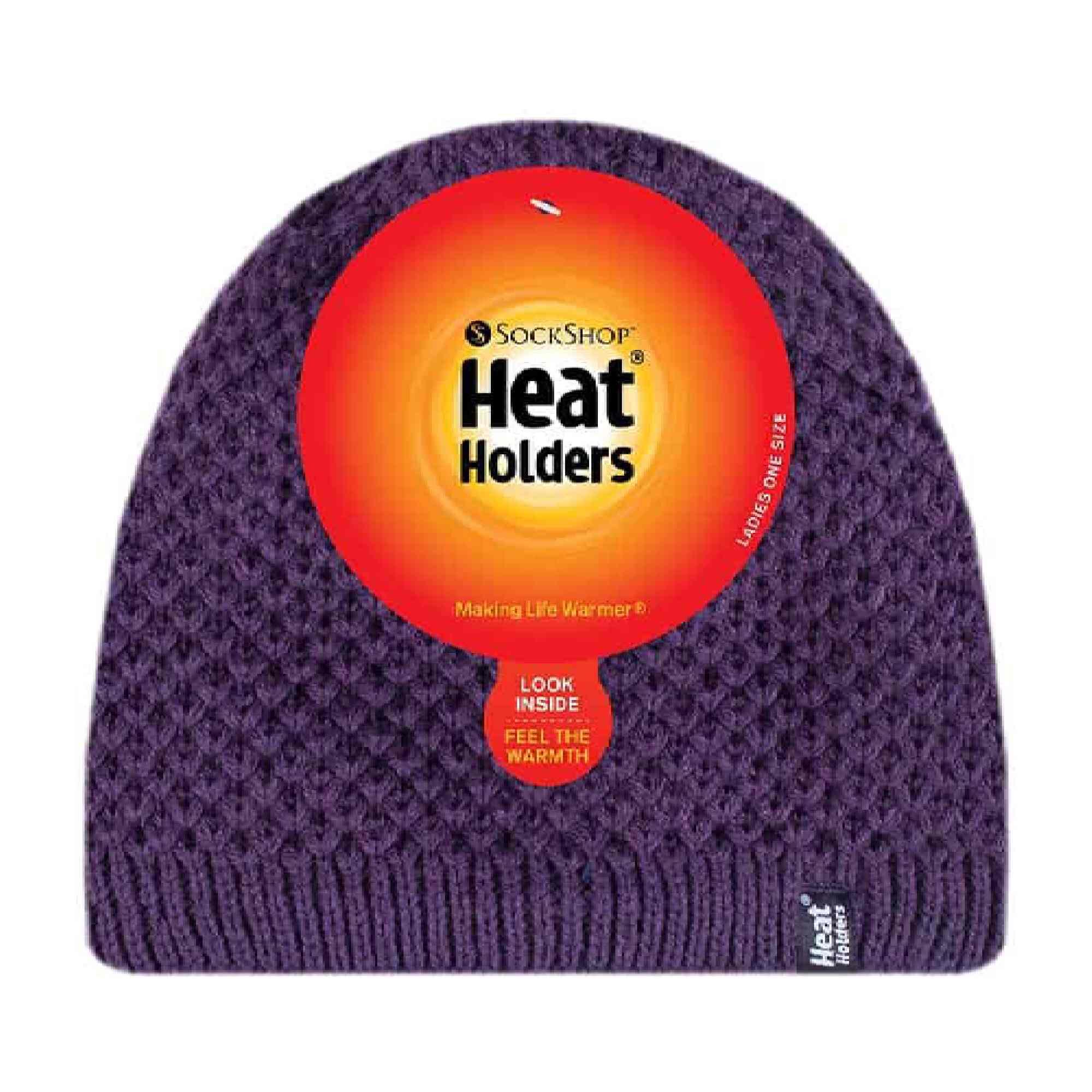 Heat Holders Winter Strickmütze Damen | Warm Beanie Mütze Stricken Fleecefutter 2/5