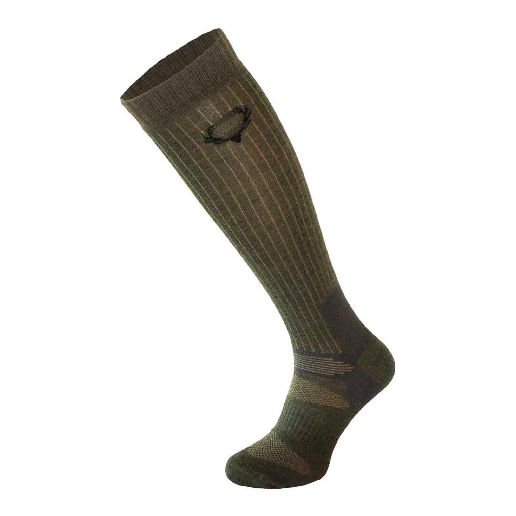 COMODO - Unisex Chaussettes Hautes Laine Merinos pour Randonnée 1/6