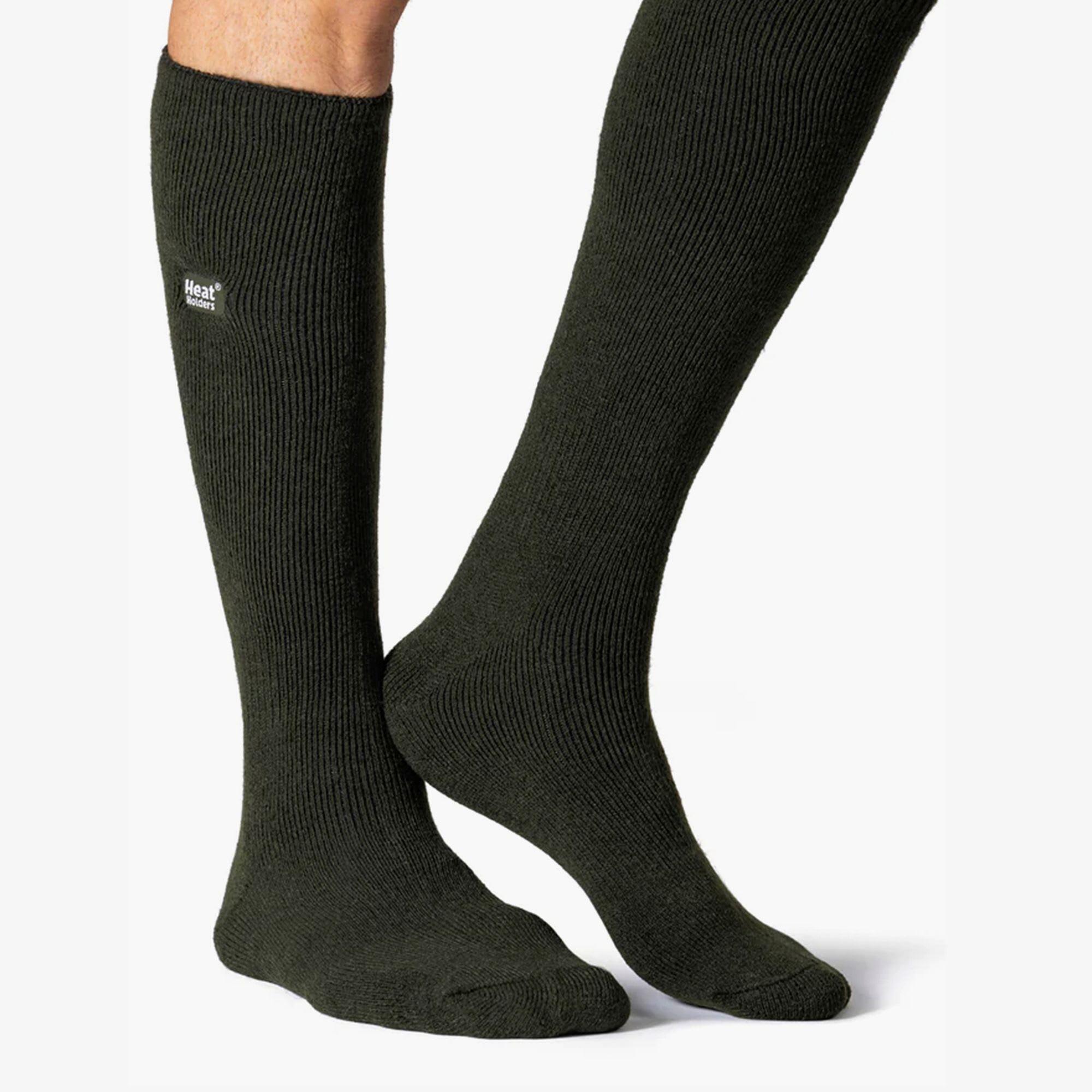 Heat Holders LITE - Herren Dünn Extra Warm Lange Kniestrümpfe für Stiefel 5/6