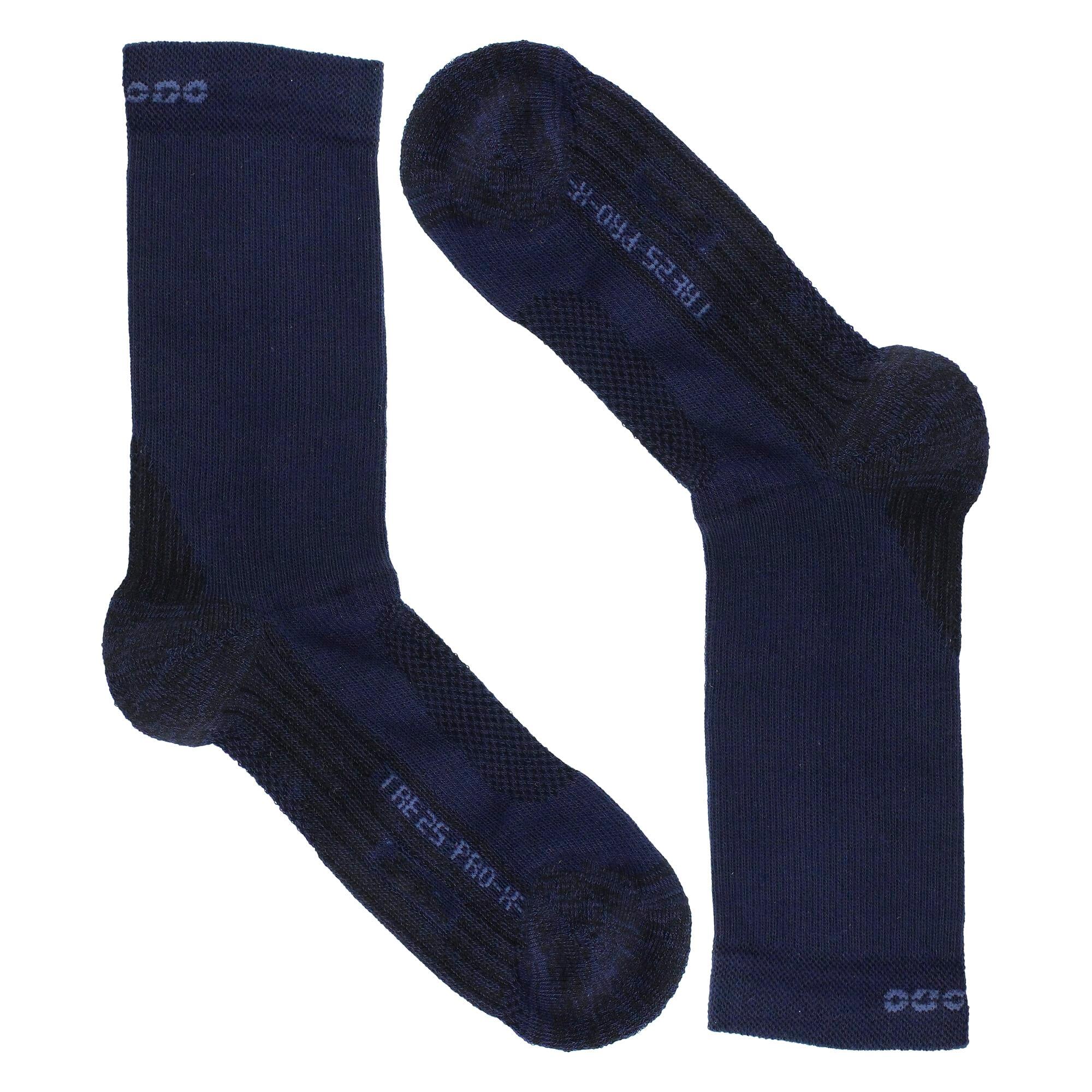 Mens Ladies Performance Coolmax Socks | Breathable Cushioned Walking Socks 5/6
