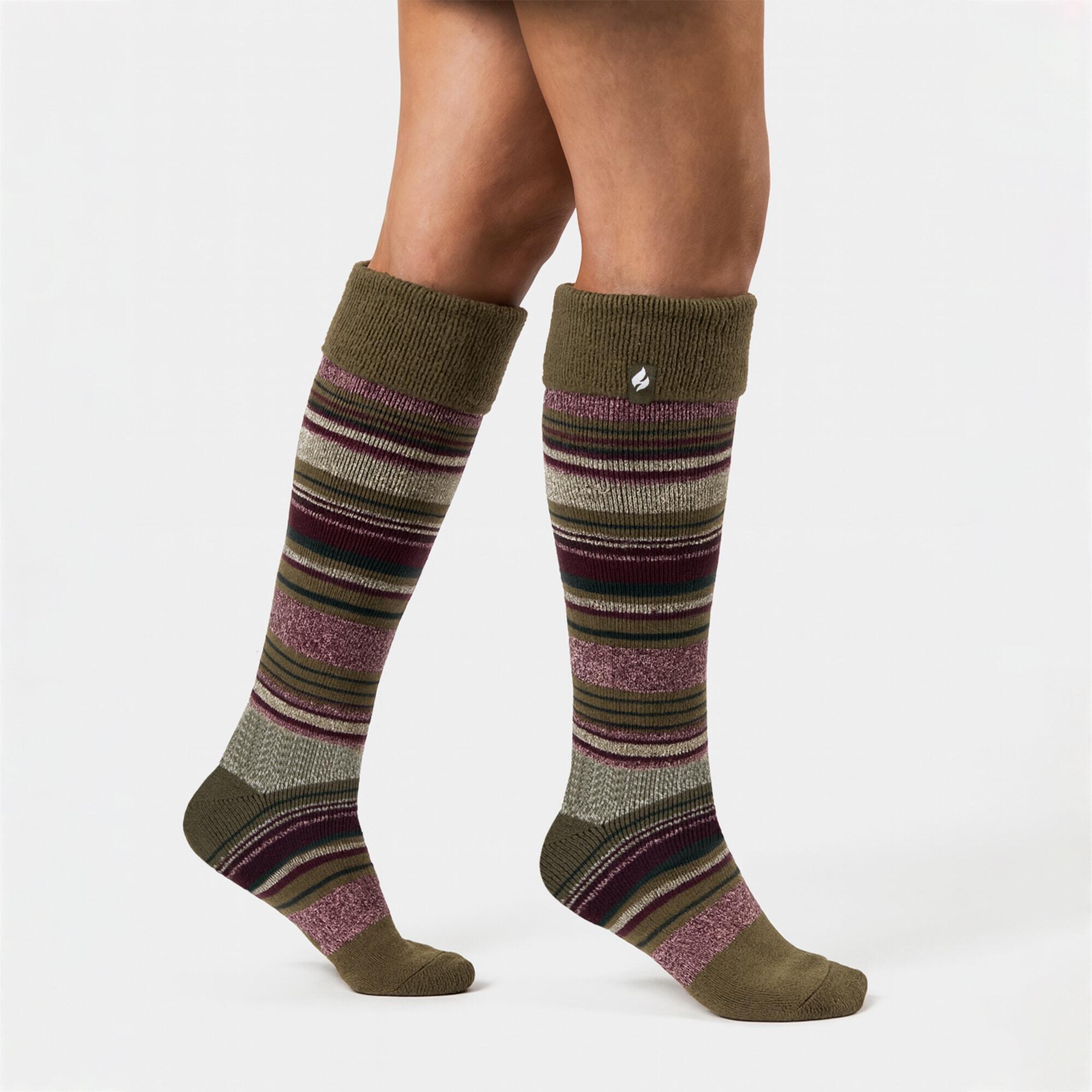 Heat Holders Lite - Damen Stiefelsocken weich warm kuschelig bequem 3/4