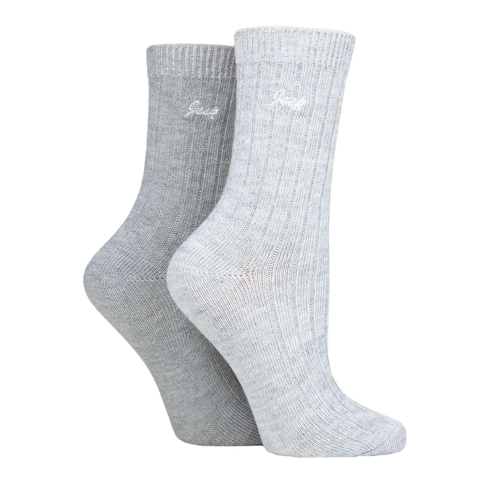 2 Pack Ladies High-Performance Polyester Boot Socks | Running Socks 3/4